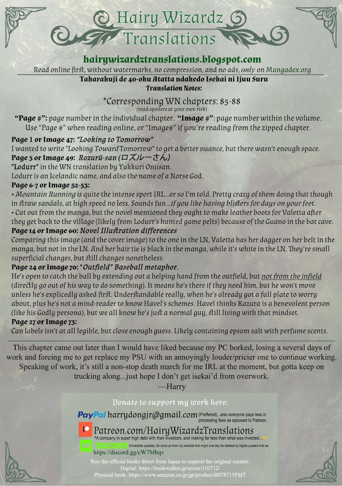 Takarakuji de 40-oku Atattandakedo Isekai ni Ijuu Suru chapter 23 page 32