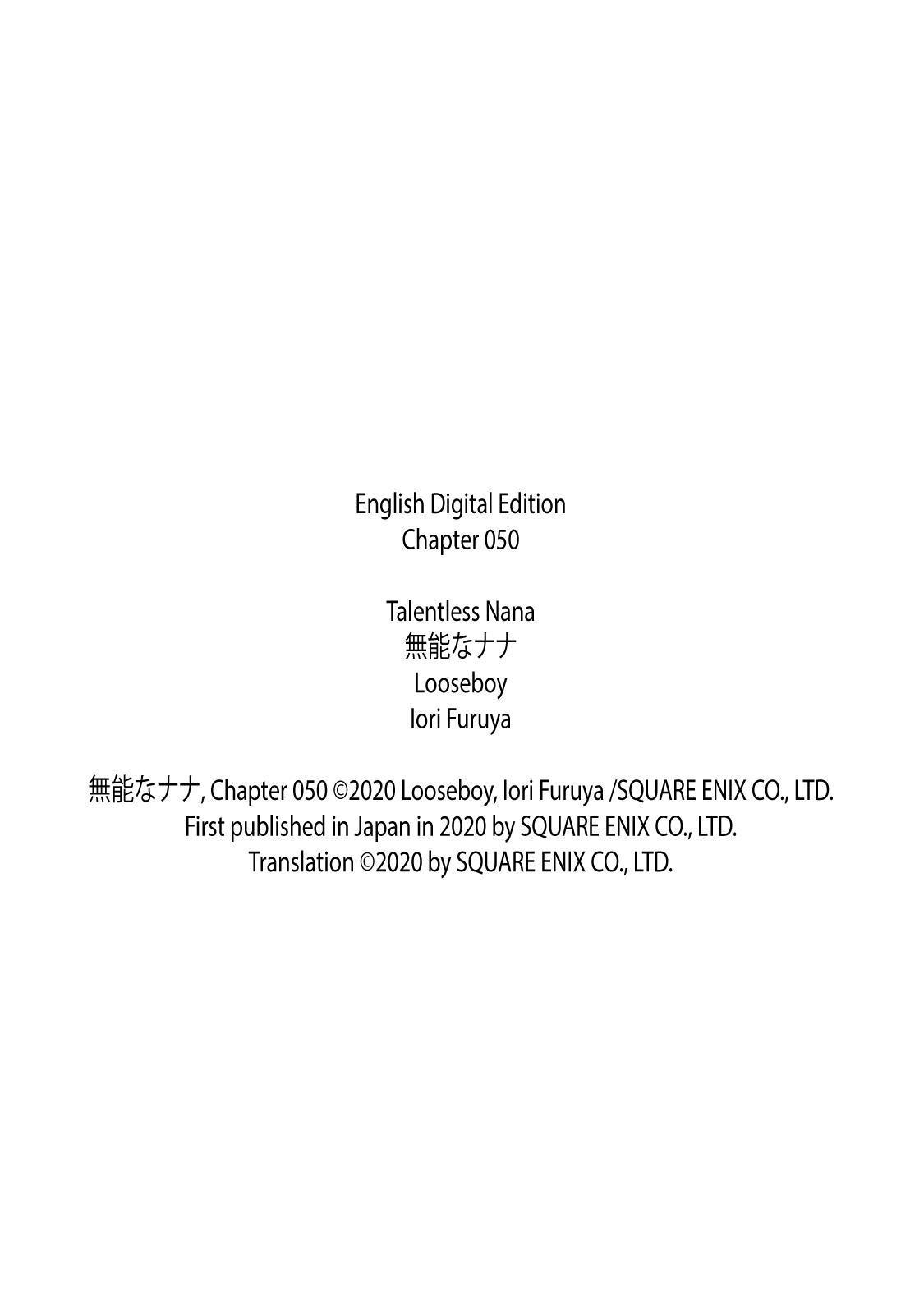 Talentless Nana chapter 50 page 28