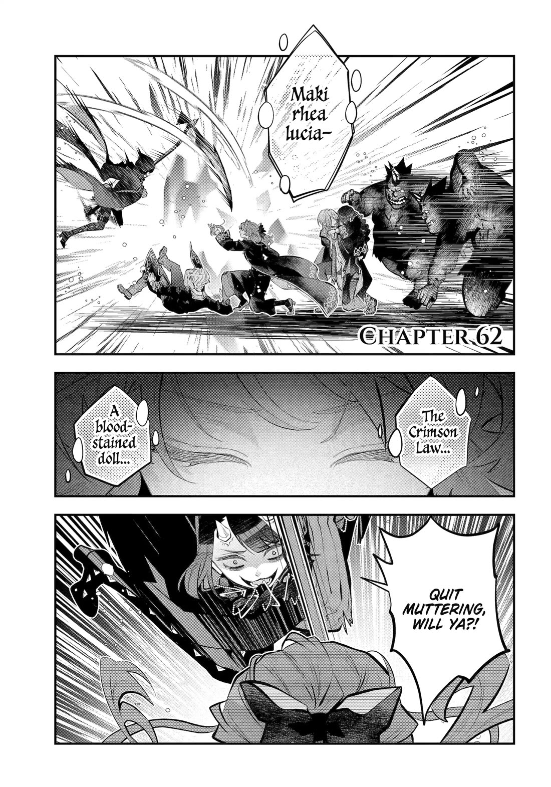 Tales of Reincarnation in Maydare - The World's Worst Witch chapter 62 page 1