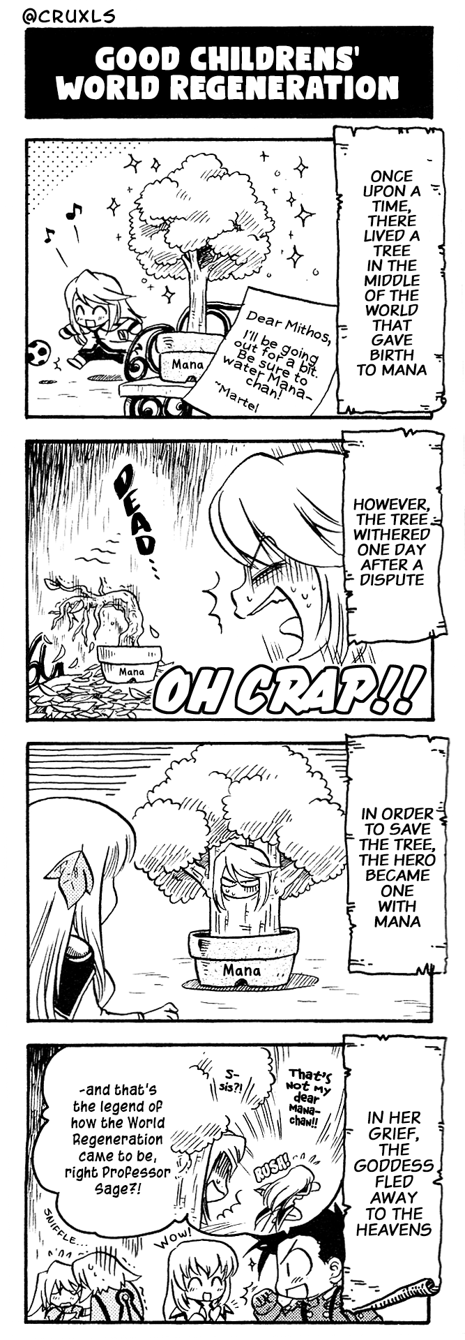 Tales of Symphonia 4koma Kings chapter 11 page 1