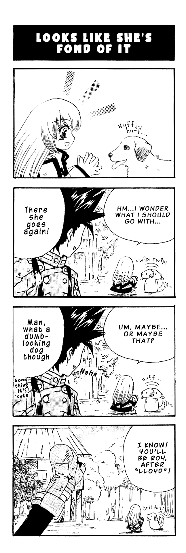 Tales of Symphonia 4koma Kings chapter 17 page 1