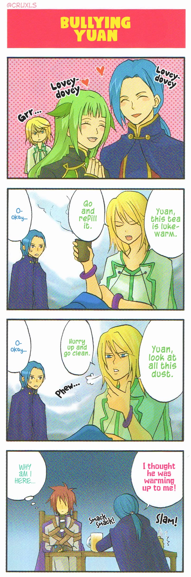 Tales of Symphonia 4koma Kings chapter 18 page 1