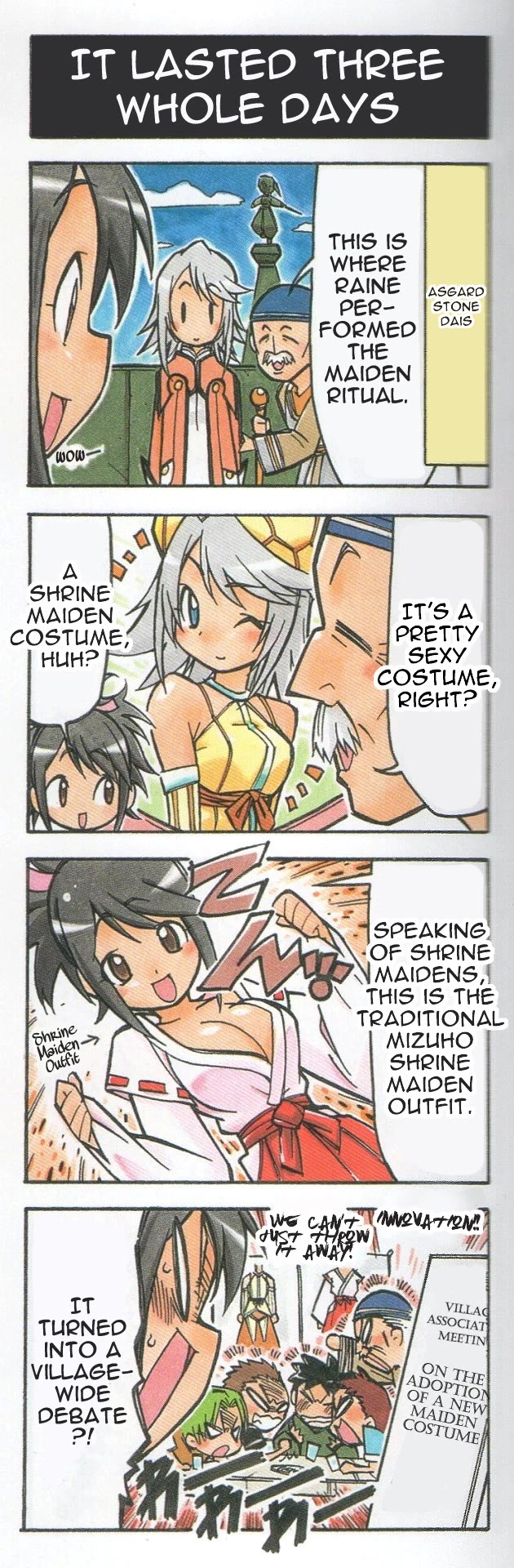 Tales of Symphonia 4koma Kings chapter 21 page 1