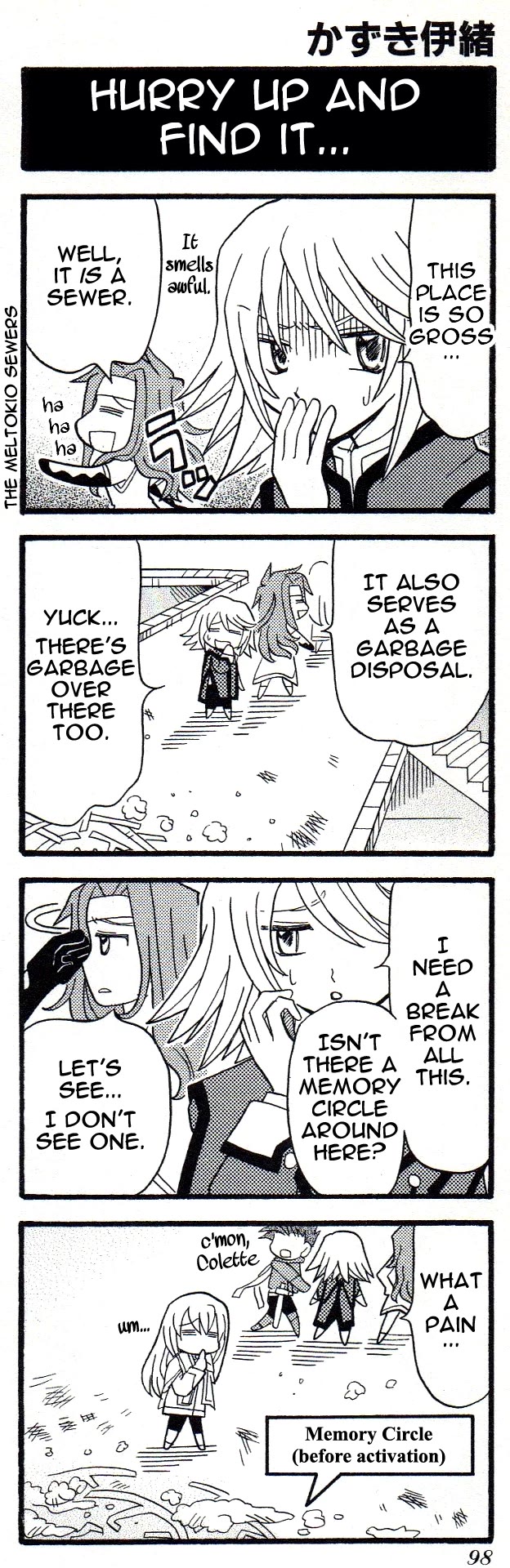 Tales of Symphonia 4koma Kings chapter 23 page 1