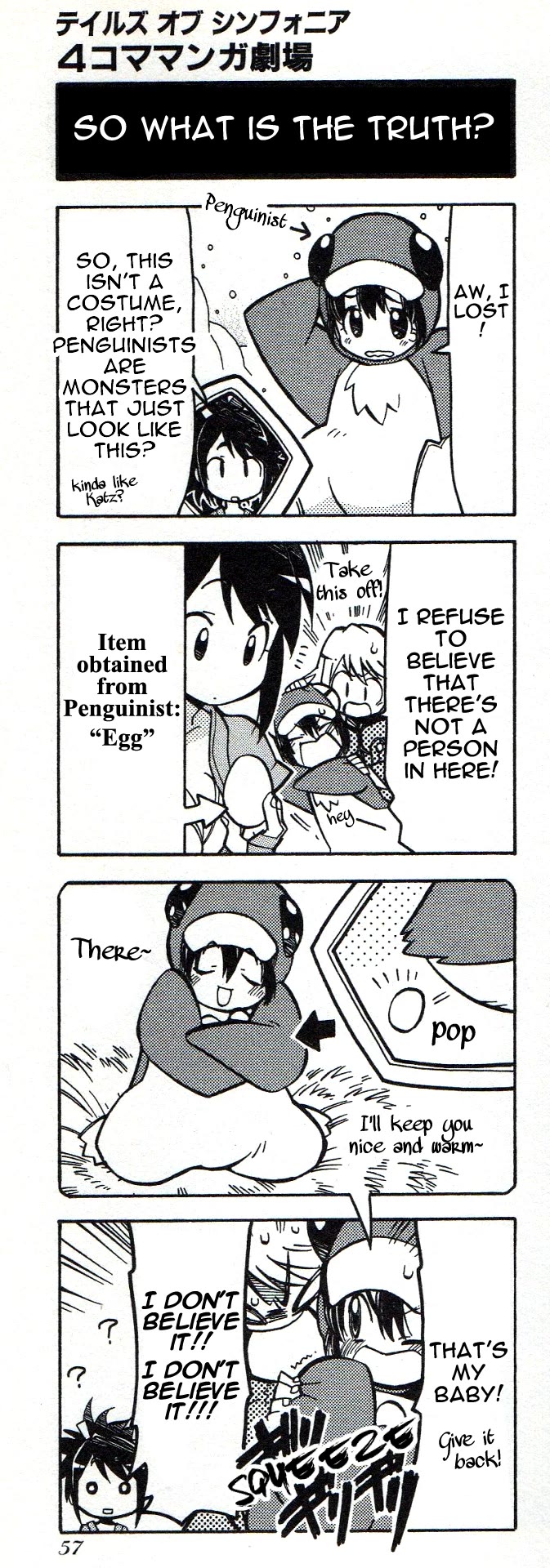 Tales of Symphonia 4koma Kings chapter 28 page 1