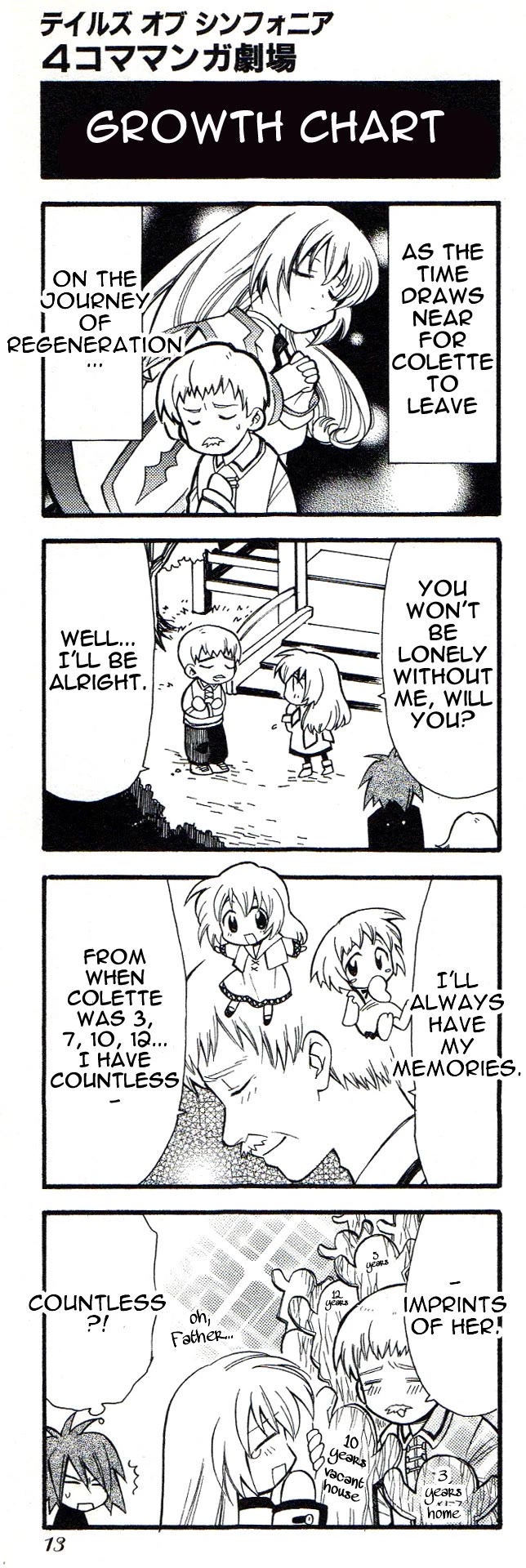 Tales of Symphonia 4koma Kings chapter 33 page 1