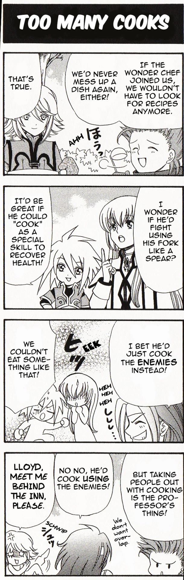 Tales of Symphonia 4koma Kings chapter 51 page 1