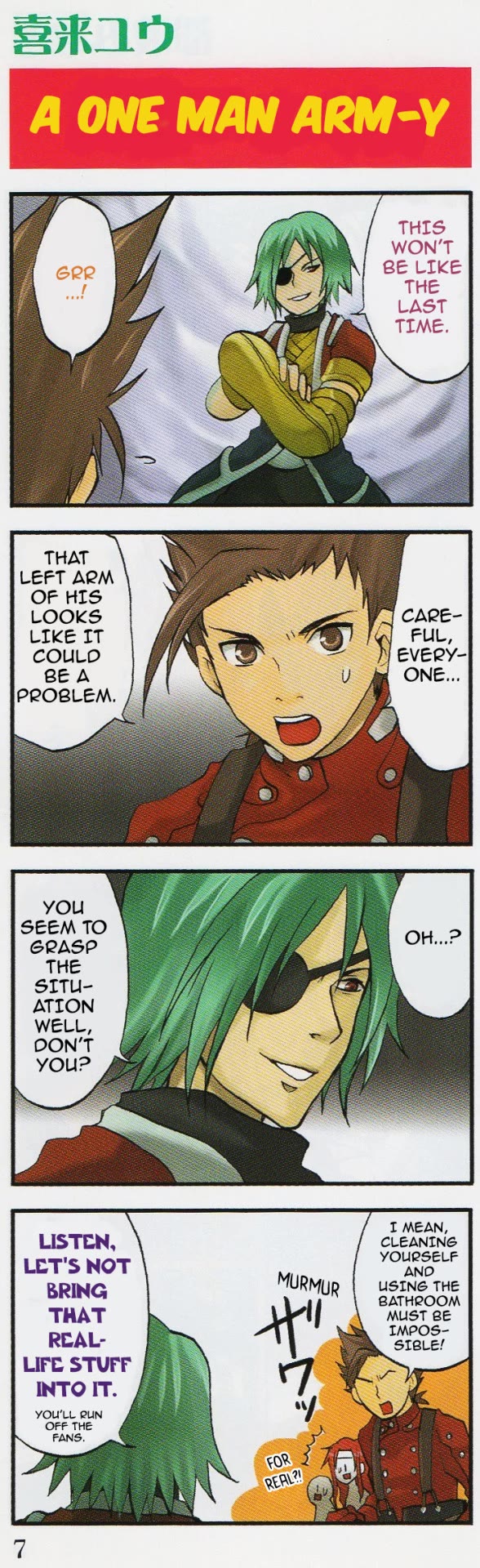 Tales of Symphonia 4koma Kings chapter 54 page 1