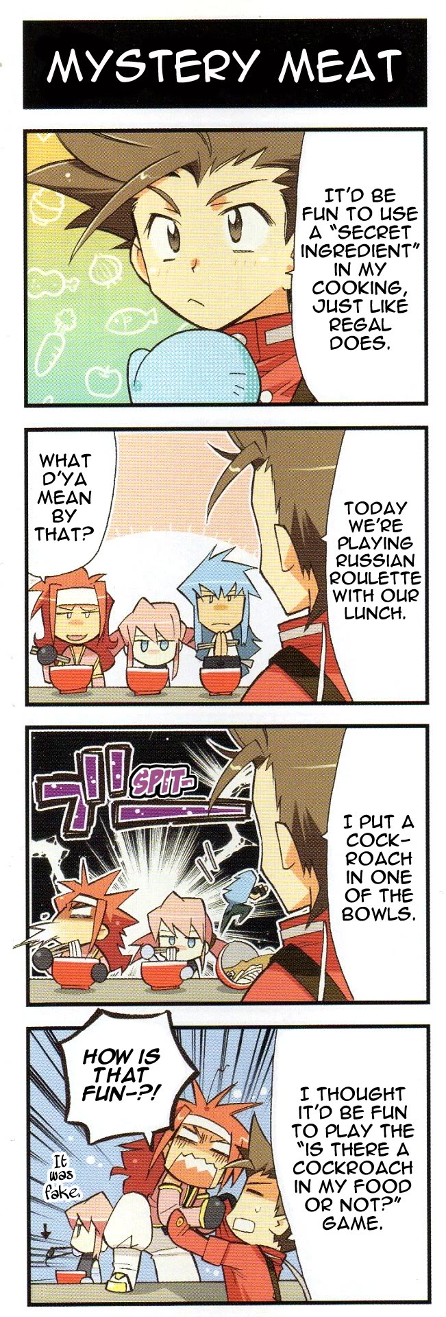 Tales of Symphonia 4koma Kings chapter 69 page 1