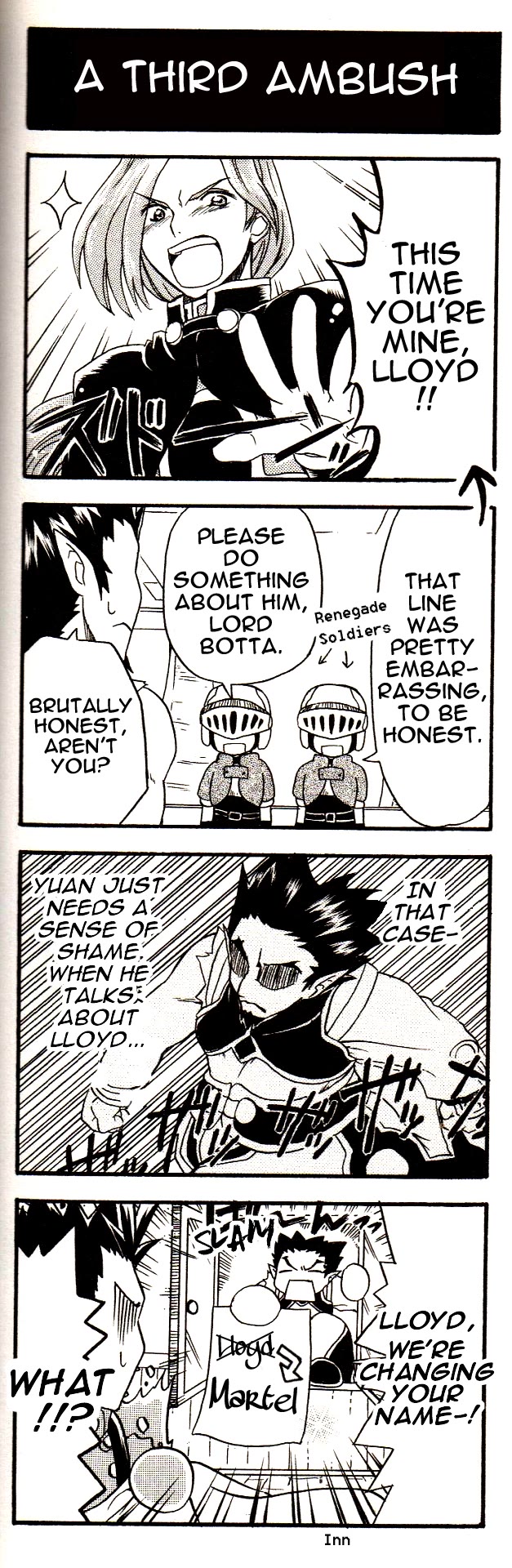 Tales of Symphonia 4koma Kings chapter 73 page 1