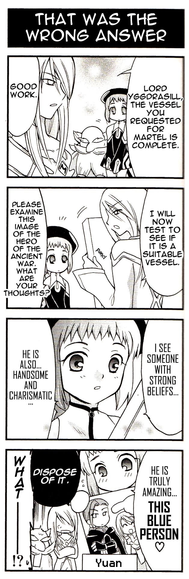 Tales of Symphonia 4koma Kings chapter 74 page 1