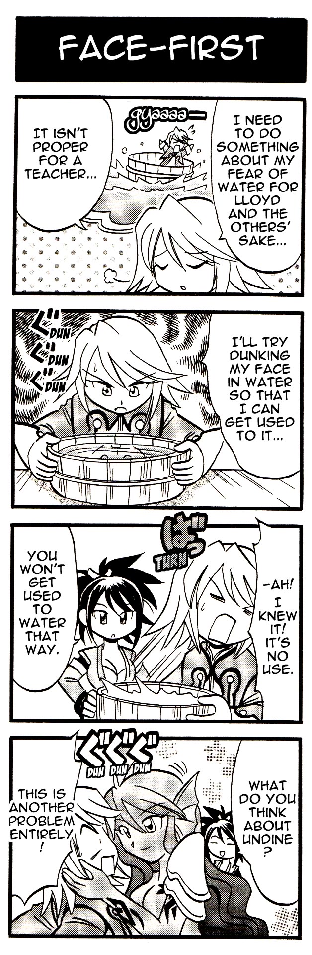 Tales of Symphonia 4koma Kings chapter 83 page 1