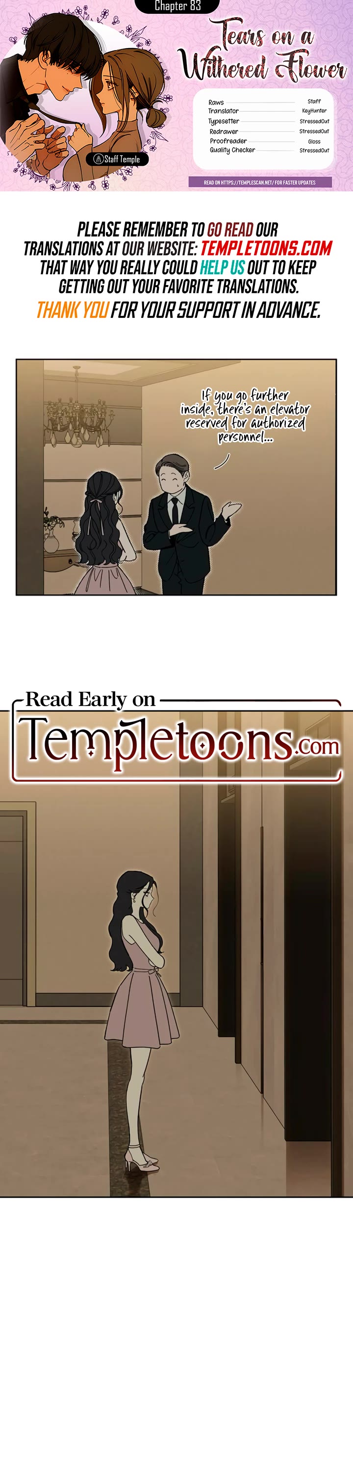 Tears on a Withered Flower chapter 83 page 1