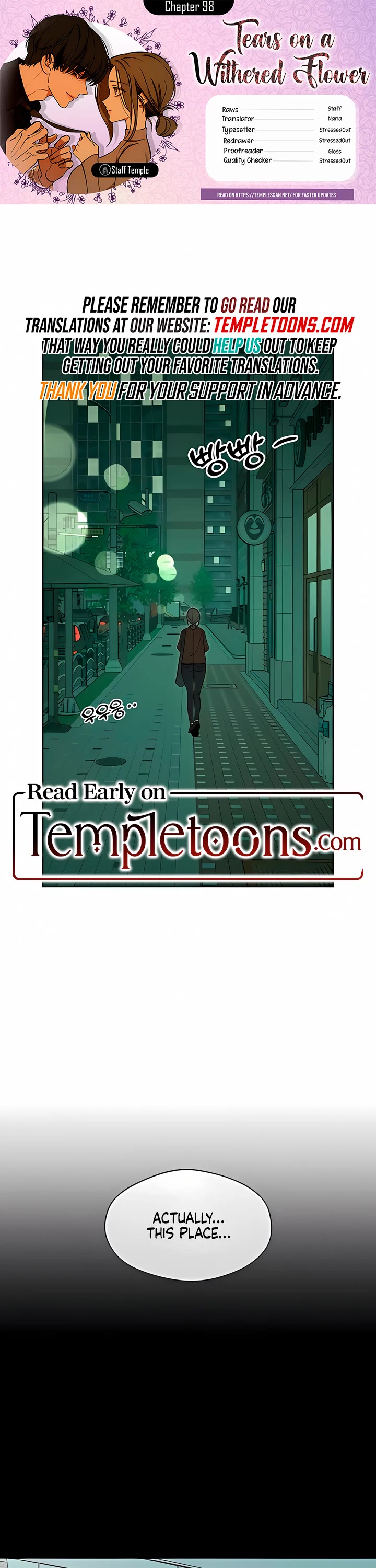 Tears on a Withered Flower chapter 98 page 1