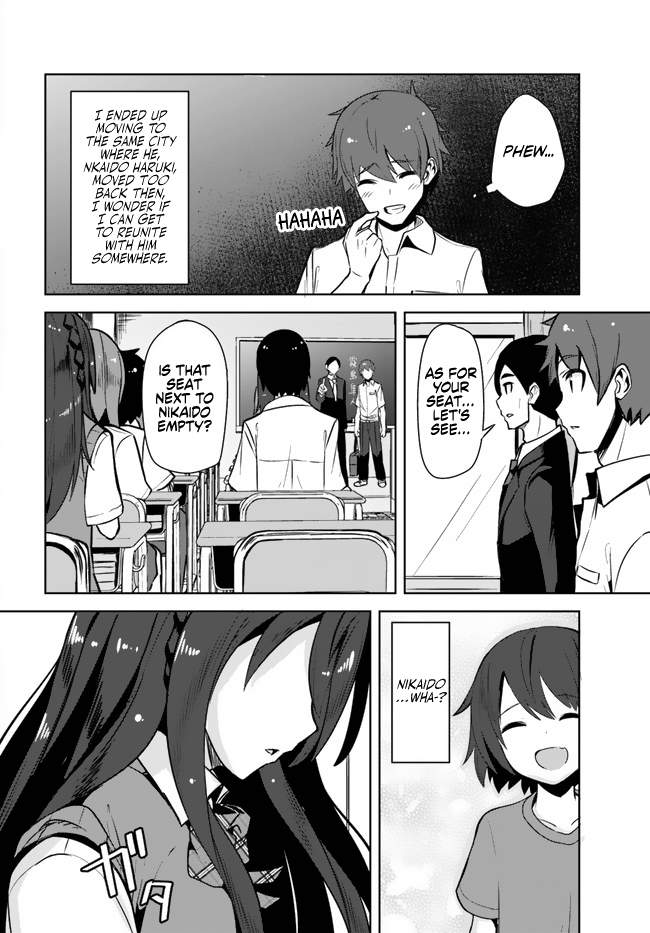 Tenkosaki: The Neat and Pretty Girl at My New School Is a Childhood Friend of Mine Who I Thought Was a Bo chapter 1 page 6