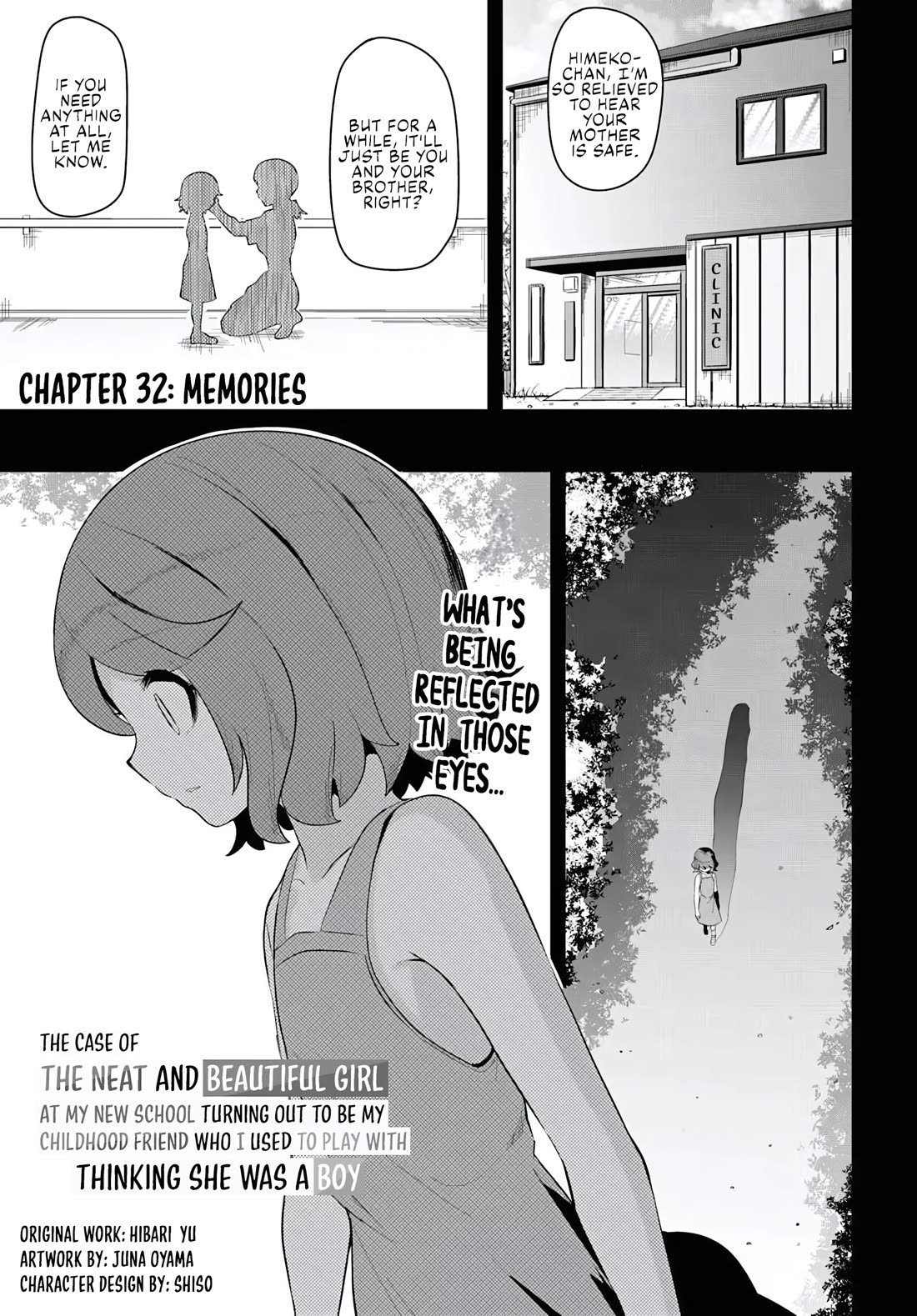 Tenkosaki: The Neat and Pretty Girl at My New School Is a Childhood Friend of Mine Who I Thought Was a Boy chapter 32 page 1