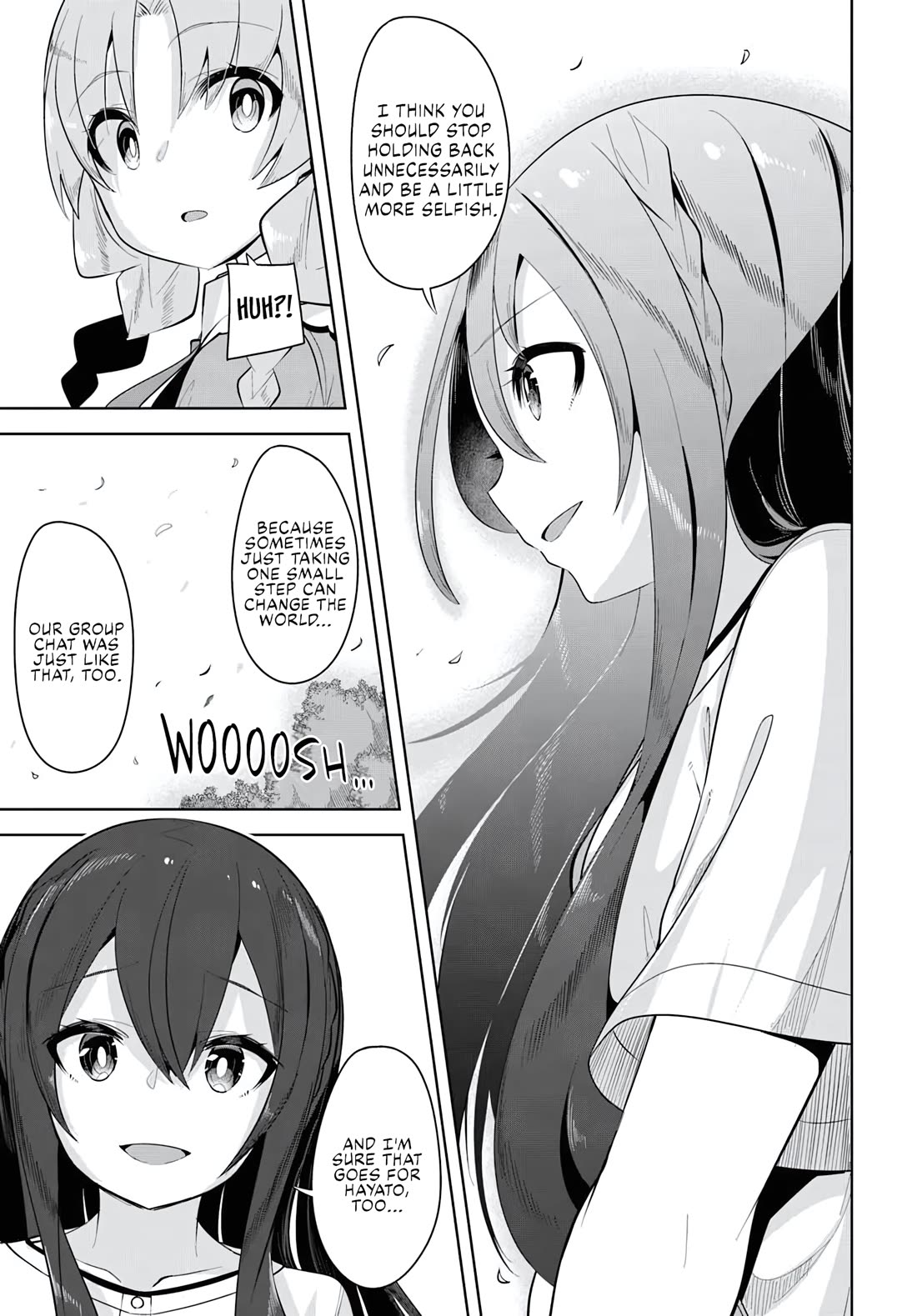 Tenkosaki: The Neat and Pretty Girl at My New School Is a Childhood Friend of Mine Who I Thought Was a Boy chapter 32 page 13
