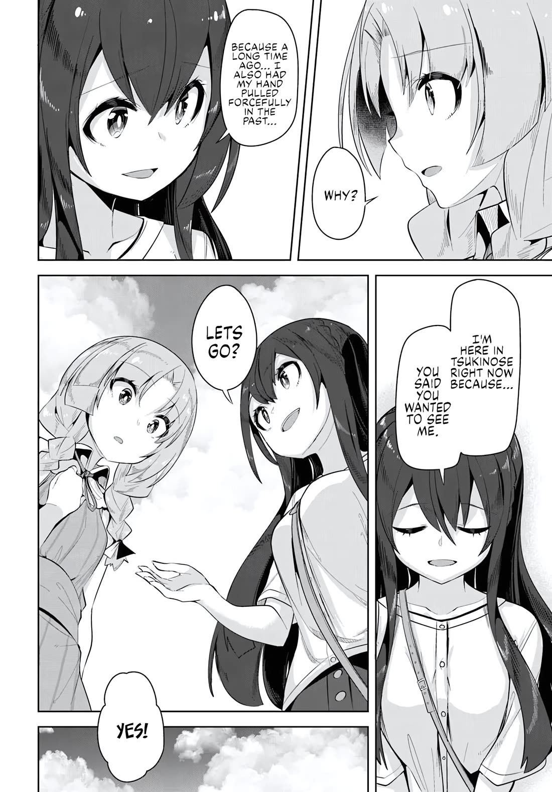 Tenkosaki: The Neat and Pretty Girl at My New School Is a Childhood Friend of Mine Who I Thought Was a Boy chapter 32 page 14