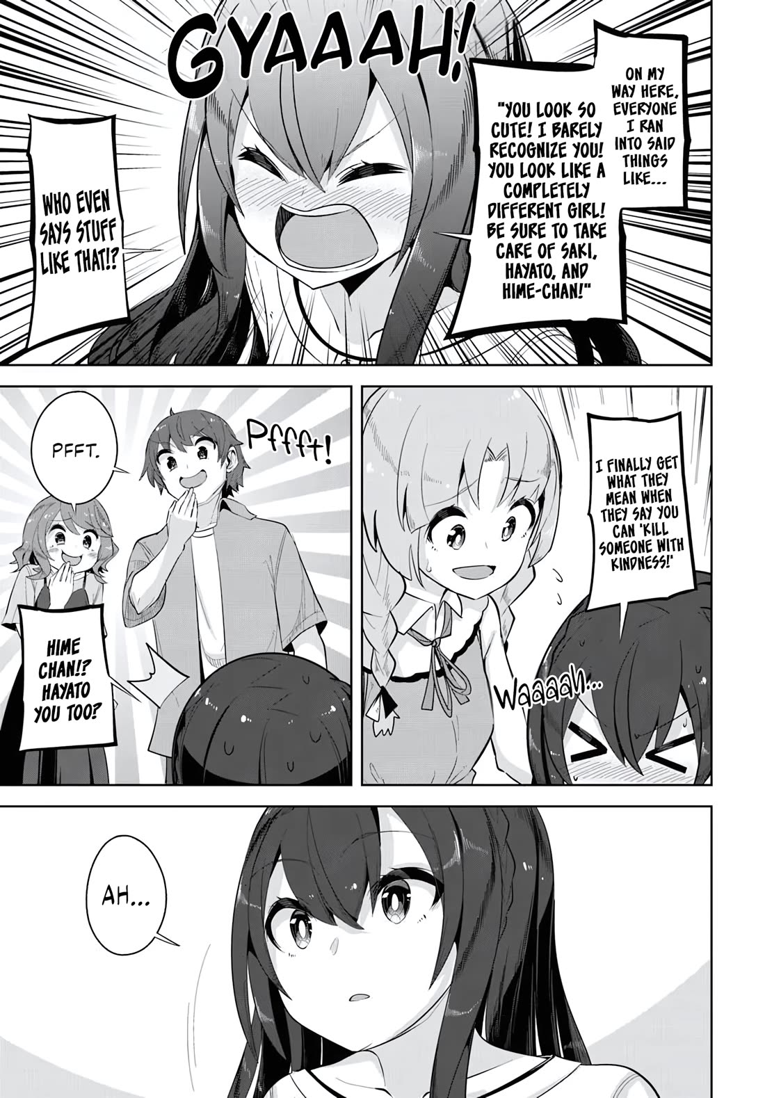 Tenkosaki: The Neat and Pretty Girl at My New School Is a Childhood Friend of Mine Who I Thought Was a Boy chapter 32 page 19