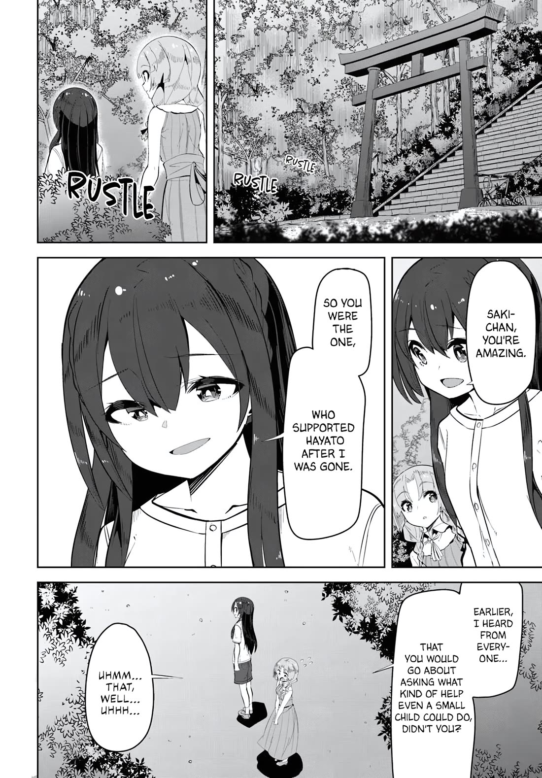 Tenkosaki: The Neat and Pretty Girl at My New School Is a Childhood Friend of Mine Who I Thought Was a Boy chapter 34 page 2