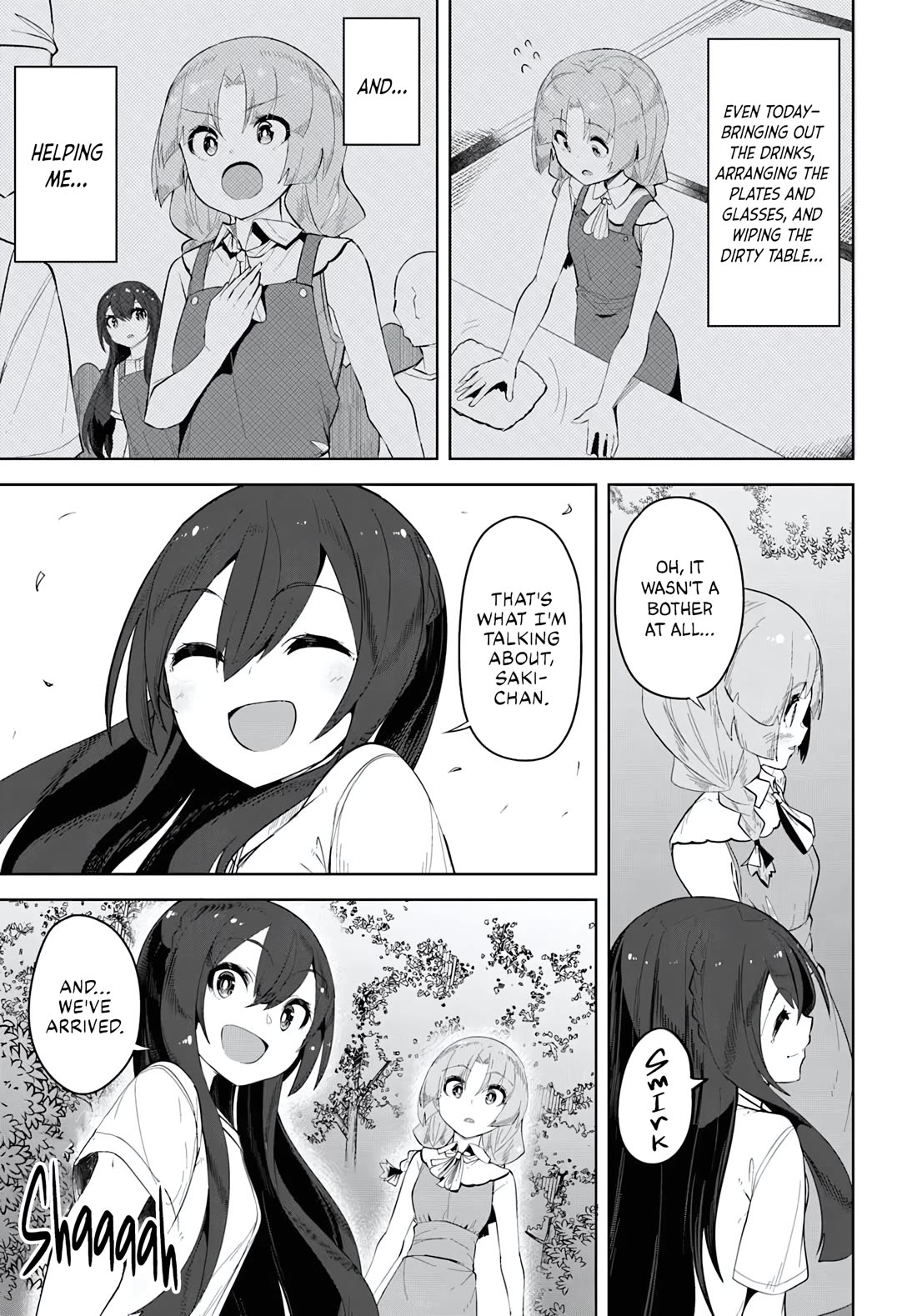 Tenkosaki: The Neat and Pretty Girl at My New School Is a Childhood Friend of Mine Who I Thought Was a Boy chapter 34 page 3