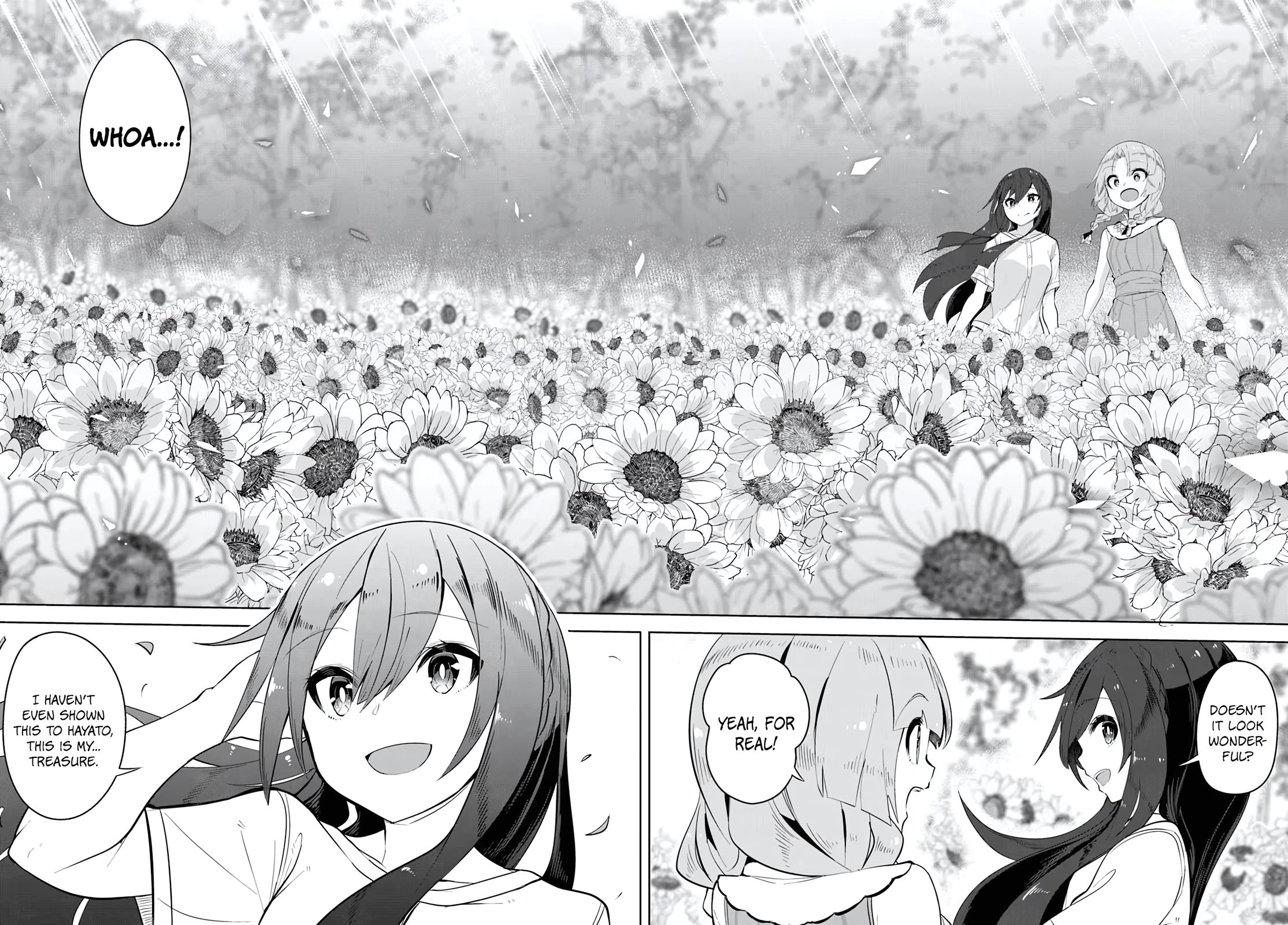 Tenkosaki: The Neat and Pretty Girl at My New School Is a Childhood Friend of Mine Who I Thought Was a Boy chapter 34 page 4