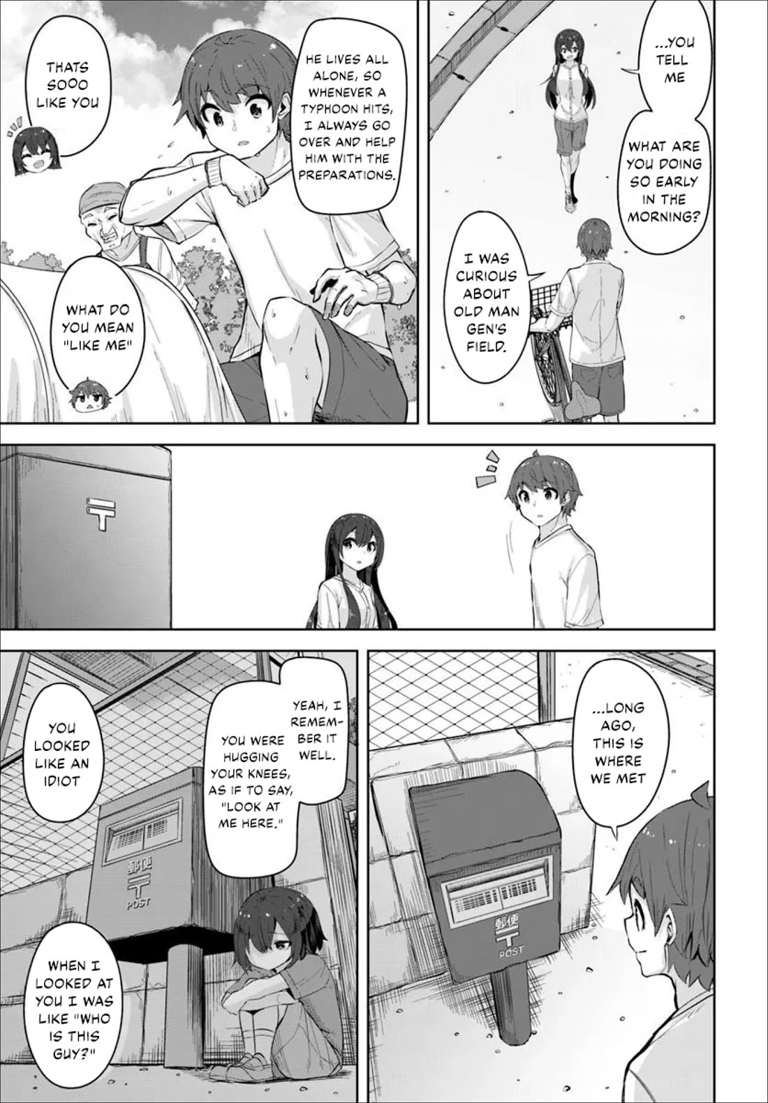 Tenkosaki: The Neat and Pretty Girl at My New School Is a Childhood Friend of Mine Who I Thought Was a Boy chapter 35 page 15