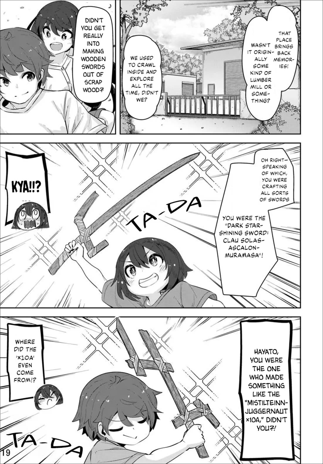 Tenkosaki: The Neat and Pretty Girl at My New School Is a Childhood Friend of Mine Who I Thought Was a Boy chapter 35 page 19