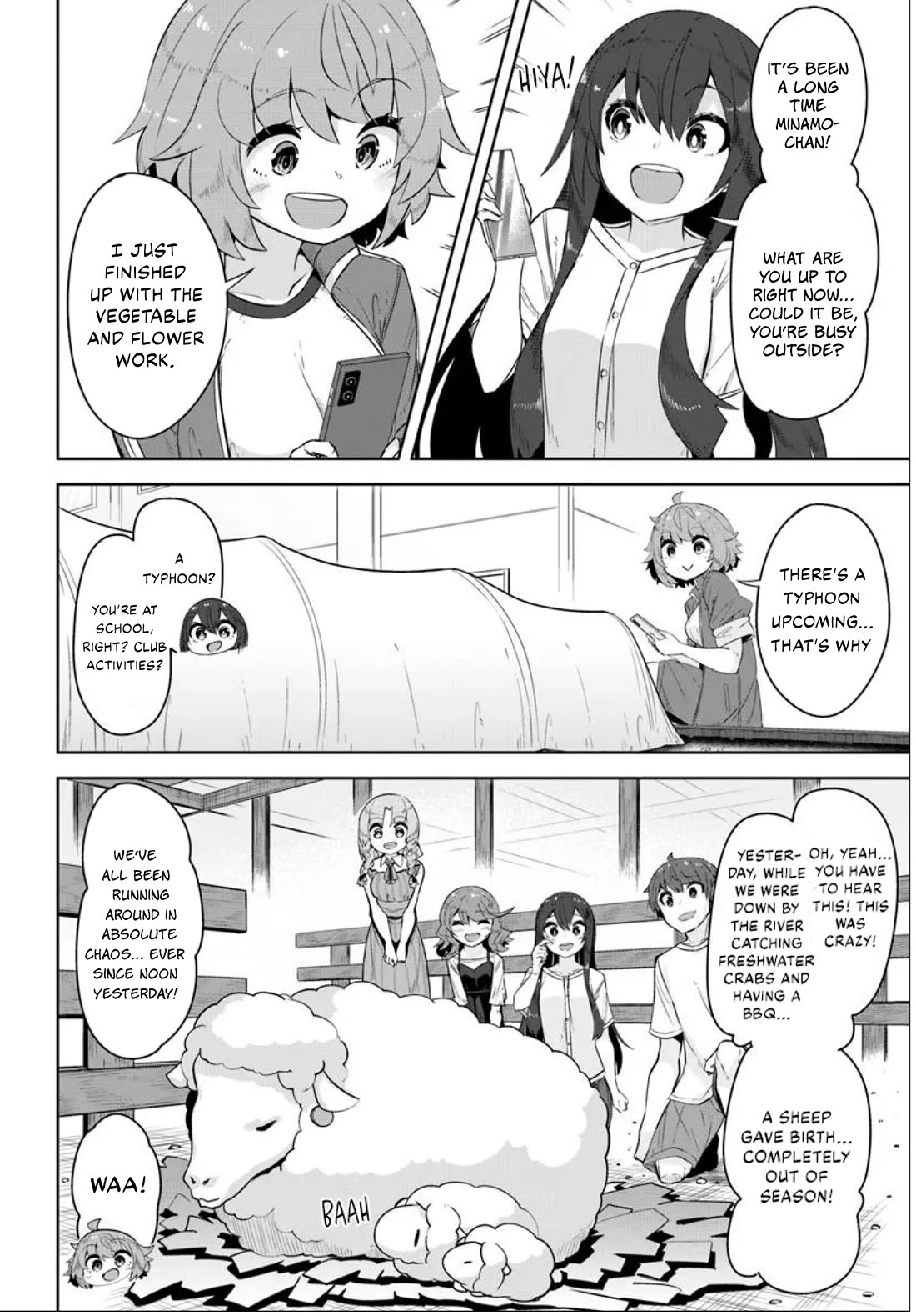Tenkosaki: The Neat and Pretty Girl at My New School Is a Childhood Friend of Mine Who I Thought Was a Boy chapter 35 page 2