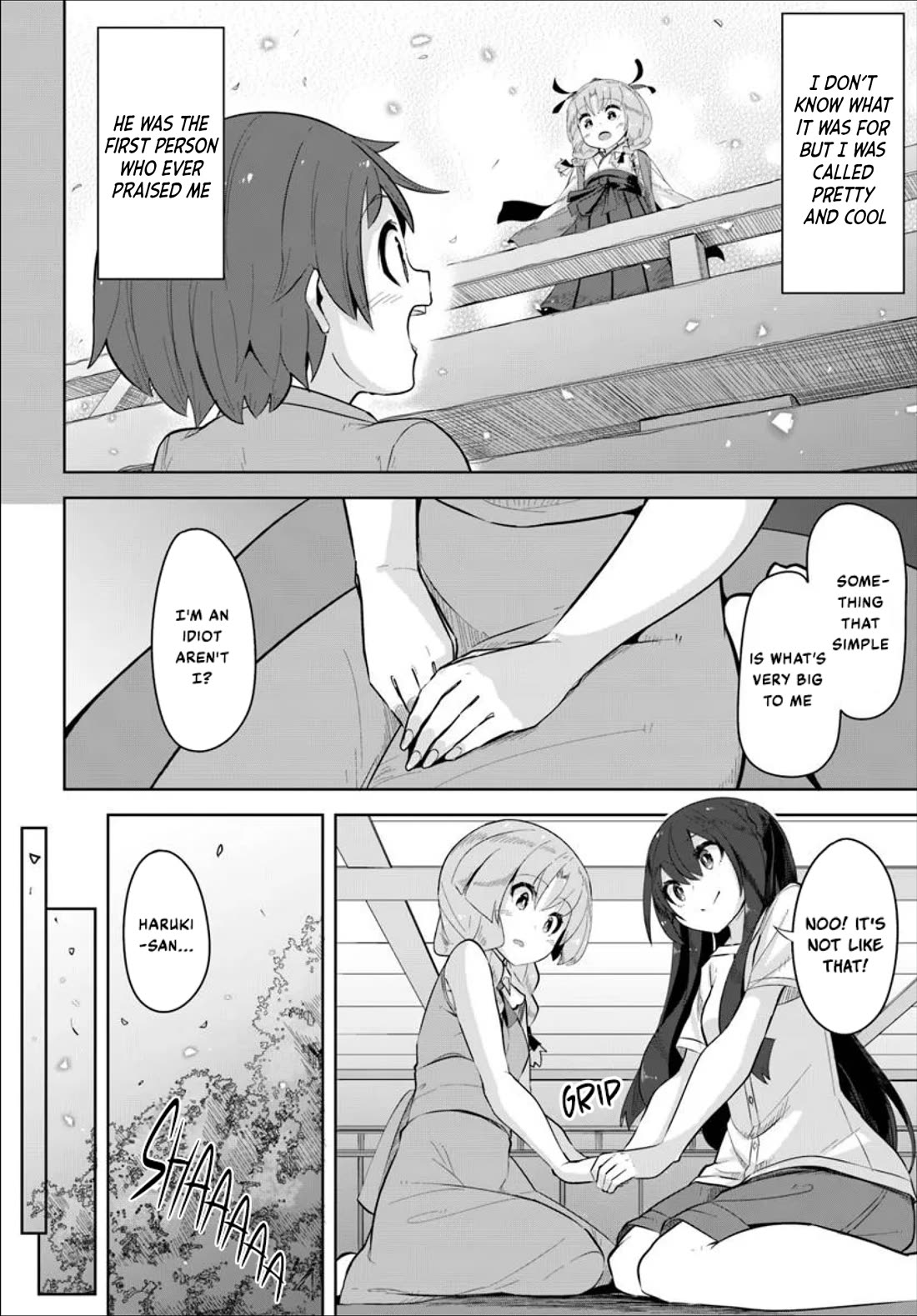 Tenkosaki: The Neat and Pretty Girl at My New School Is a Childhood Friend of Mine Who I Thought Was a Boy chapter 35 page 8