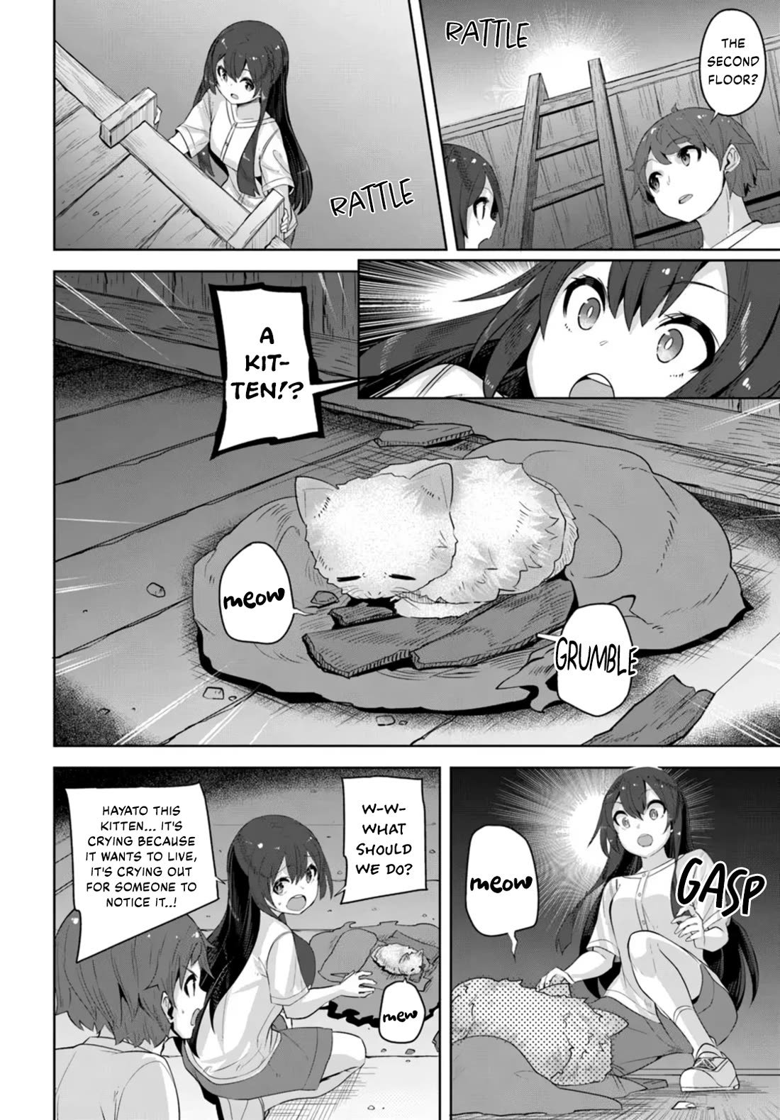Tenkosaki: The Neat and Pretty Girl at My New School Is a Childhood Friend of Mine Who I Thought Was a Boy chapter 36 page 10