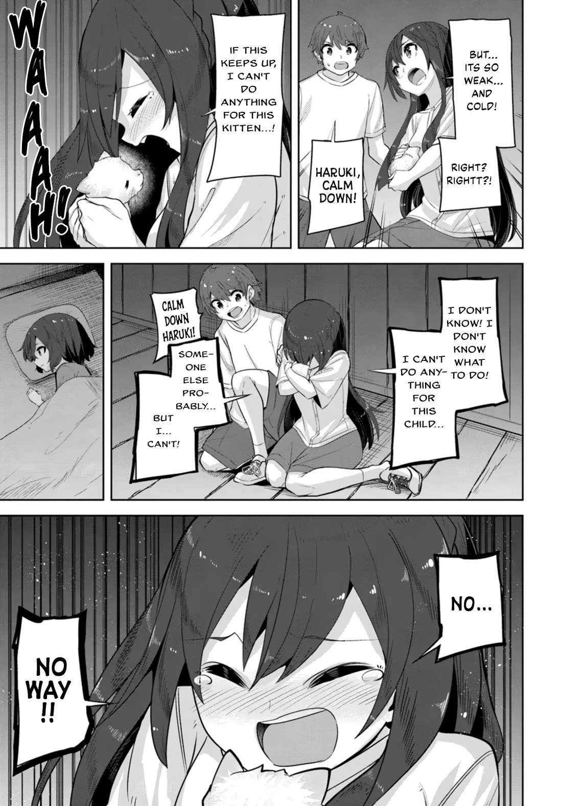 Tenkosaki: The Neat and Pretty Girl at My New School Is a Childhood Friend of Mine Who I Thought Was a Boy chapter 36 page 11