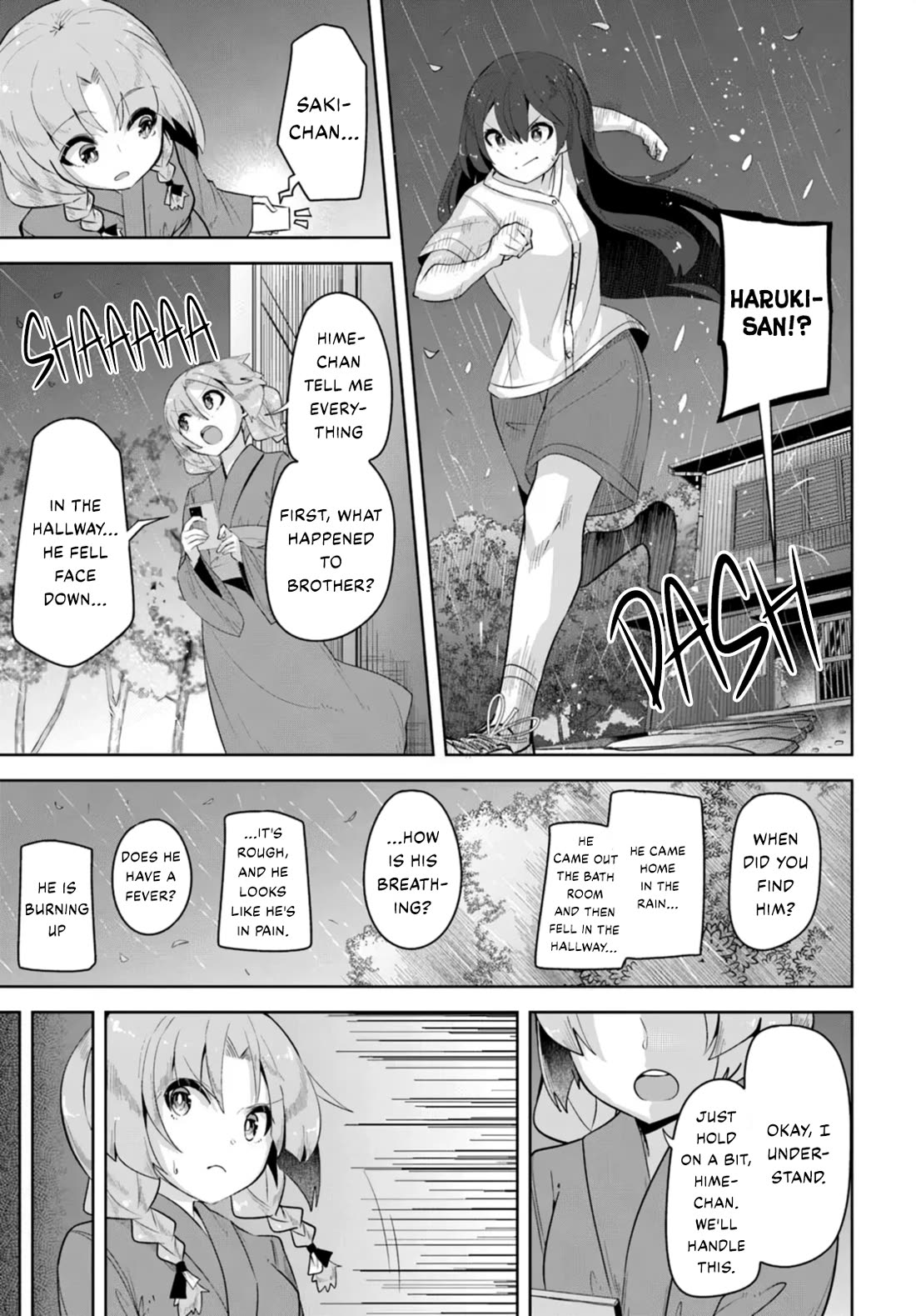 Tenkosaki: The Neat and Pretty Girl at My New School Is a Childhood Friend of Mine Who I Thought Was a Boy chapter 36 page 19