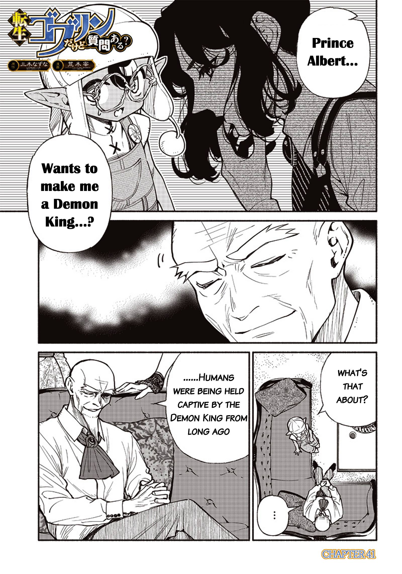 Tensei Goblin dakedo Shitsumon aru? chapter 41 page 1