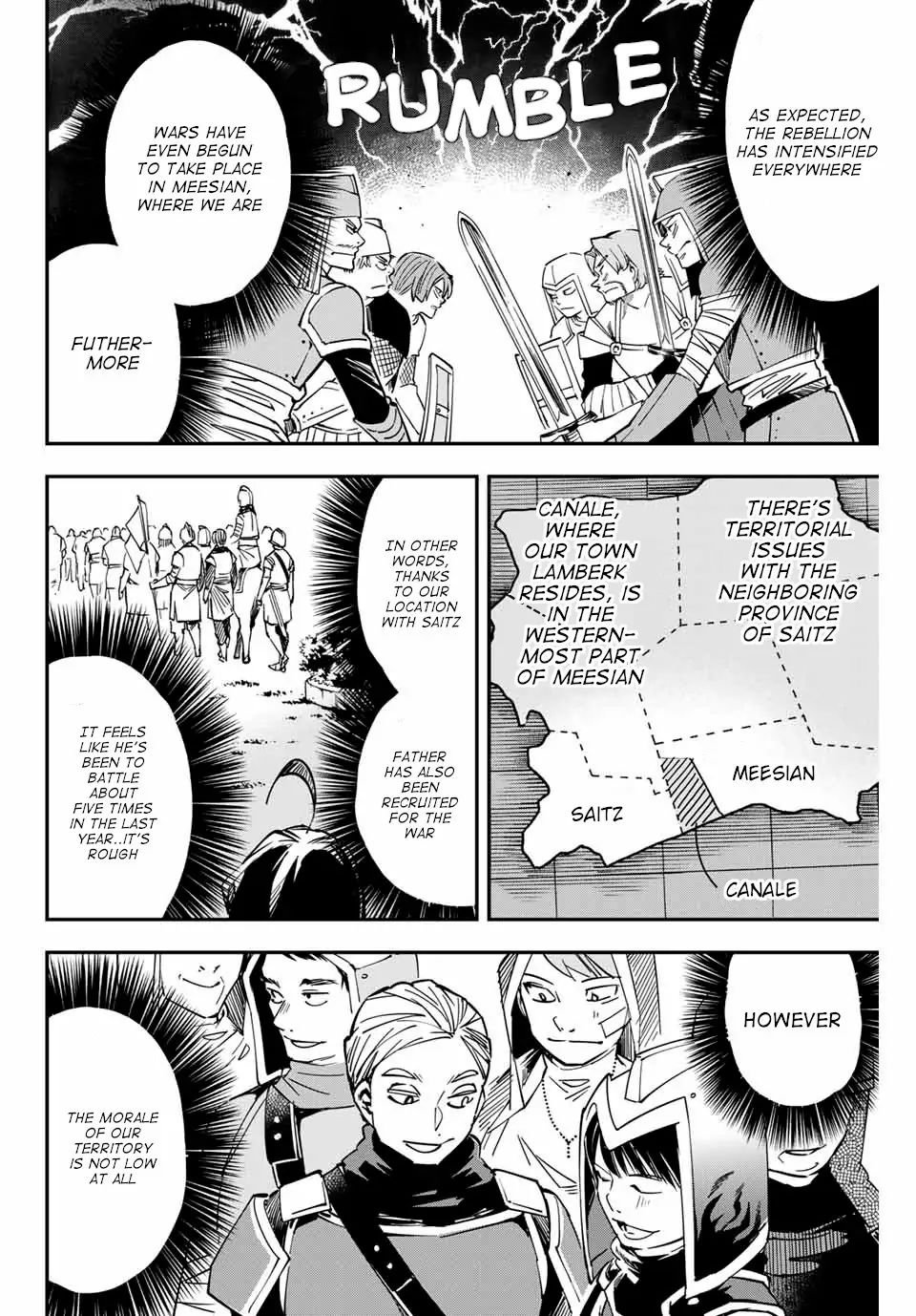 Tensei Kizoku, Kantei Skill de Nariagaru ~Jakushou Ryouchi o Uketsuida node, Yuushuu na Jinzai o Fuyashiteitara, Saikyou Ryouchi ni Natteta~ chapter 11 page 4