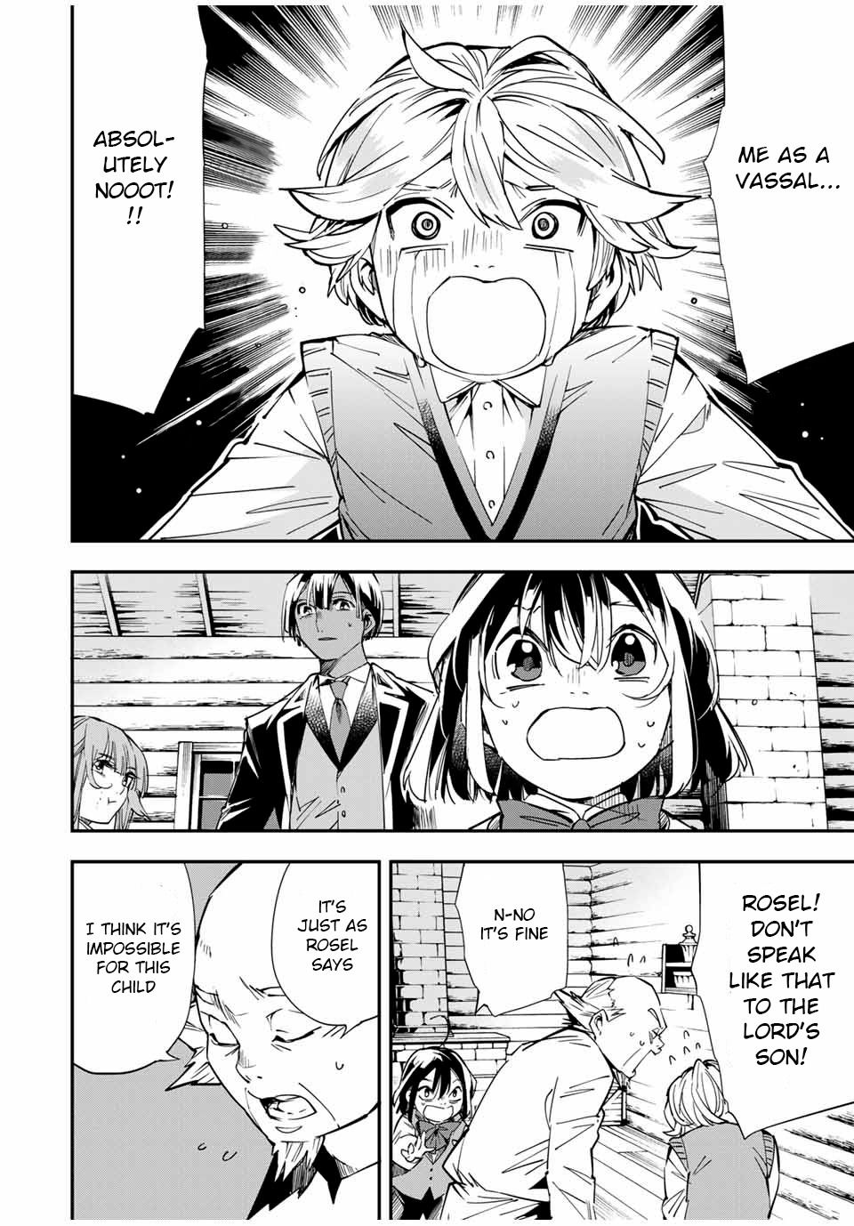 Tensei Kizoku, Kantei Skill de Nariagaru ~Jakushou Ryouchi o Uketsuida node, Yuushuu na Jinzai o Fuyashiteitara, Saikyou Ryouchi ni Natteta~ chapter 13 page 2