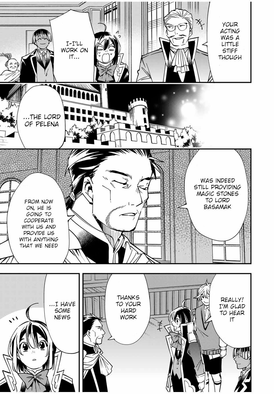 Tensei Kizoku, Kantei Skill de Nariagaru ~Jakushou Ryouchi o Uketsuida node, Yuushuu na Jinzai o Fuyashiteitara, Saikyou Ryouchi ni Natteta~ chapter 38 page 13