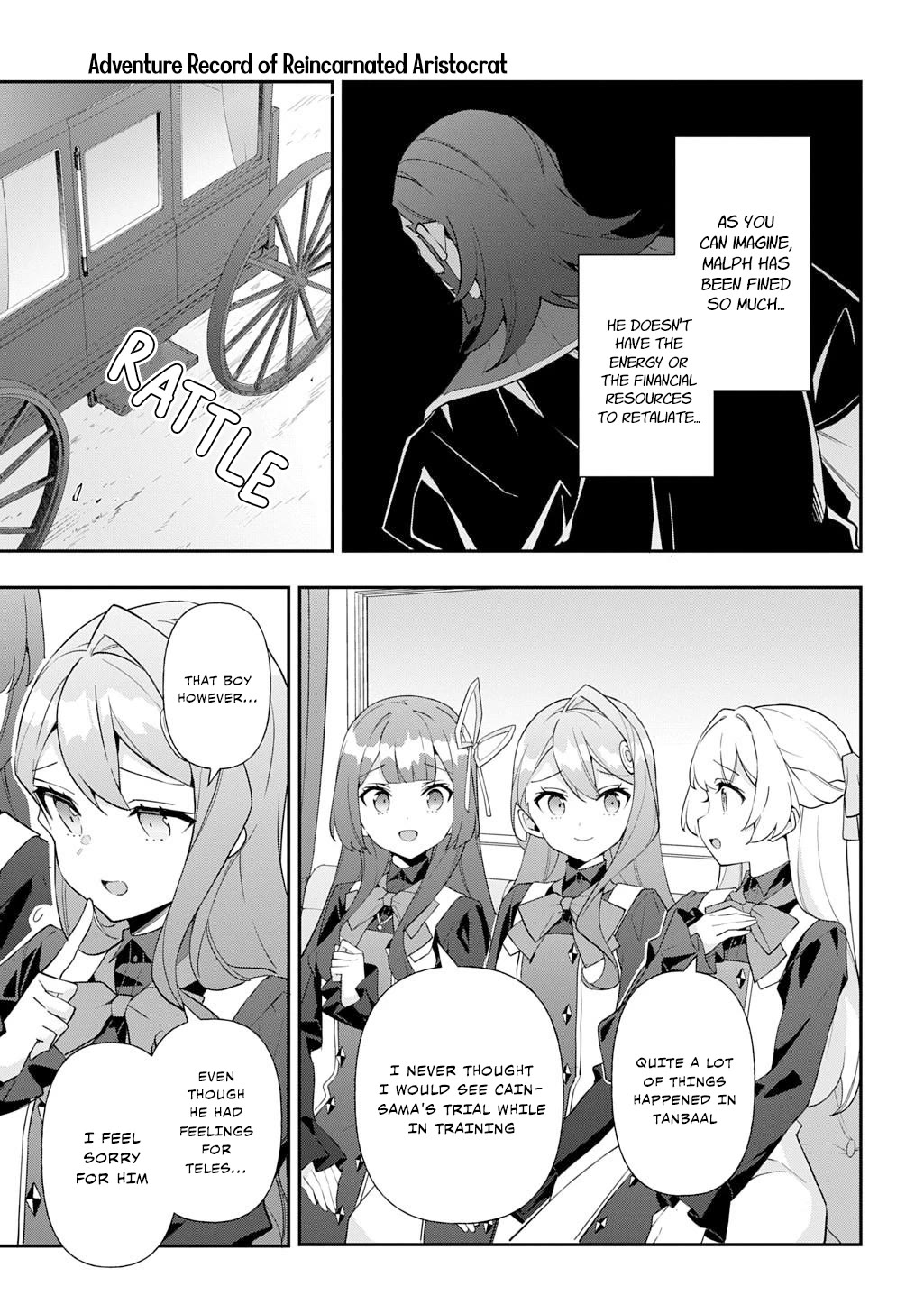 Tensei Kizoku no Isekai Boukenroku ~Jichou wo Shiranai Kamigami no Shito~ chapter 64 page 3