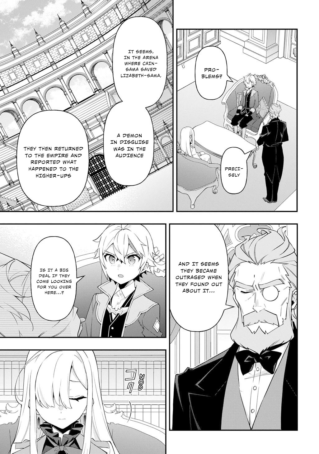 Tensei Kizoku no Isekai Boukenroku ~Jichou wo Shiranai Kamigami no Shito~ chapter 70 page 3