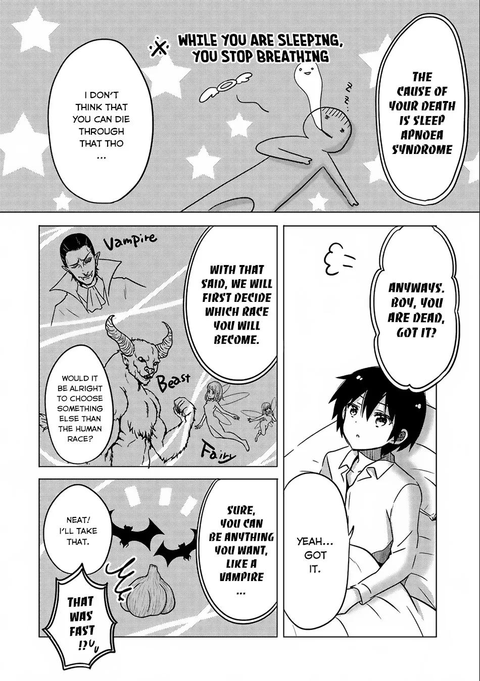 Tensei Kyuuketsuki-san wa Ohirune ga Shitai chapter 1 page 8