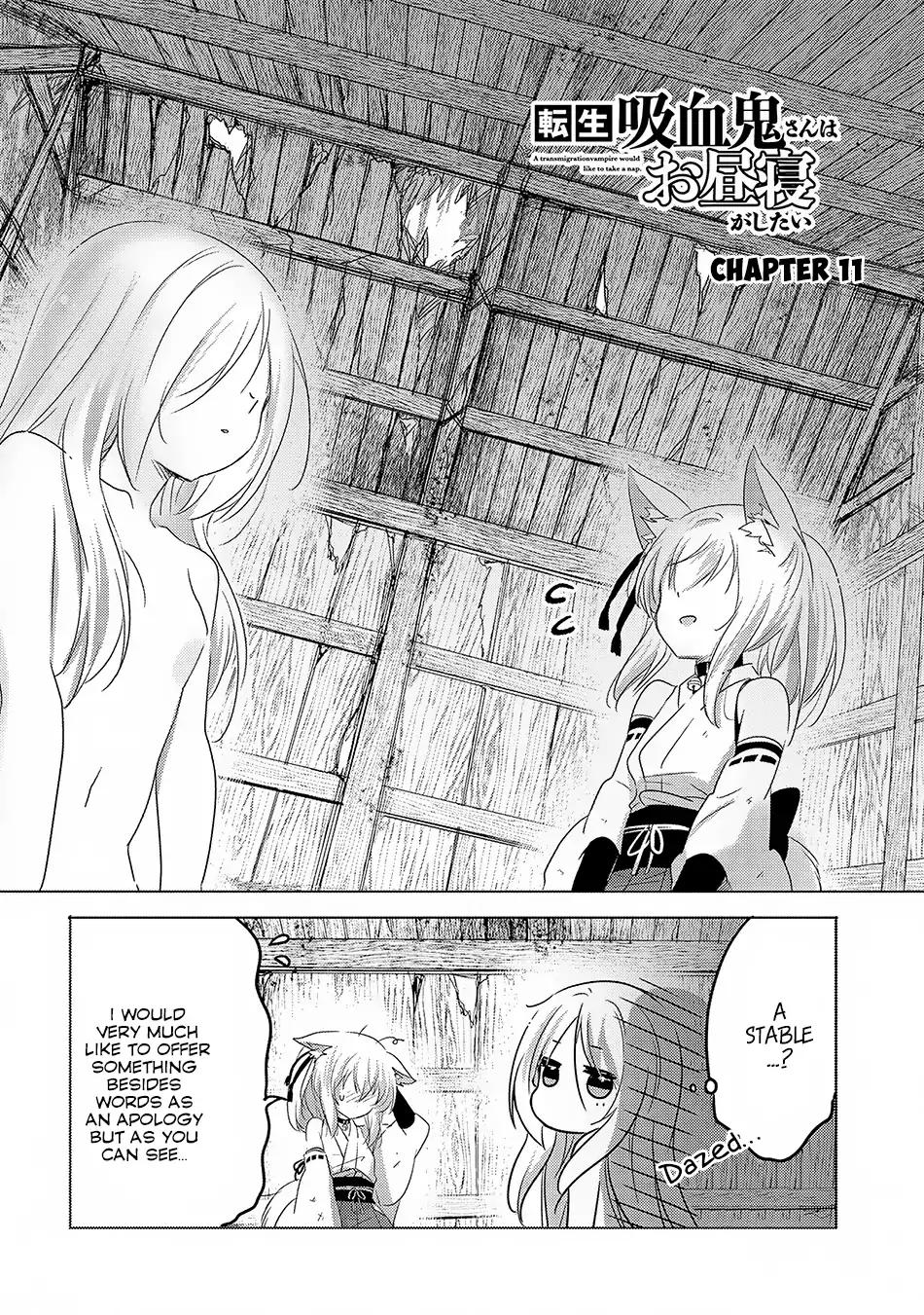 Tensei Kyuuketsuki-san wa Ohirune ga Shitai chapter 11 page 3