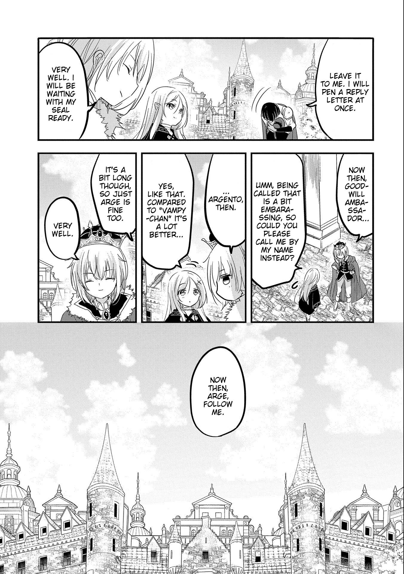 Tensei Kyuuketsuki-san wa Ohirune ga Shitai chapter 37 page 25