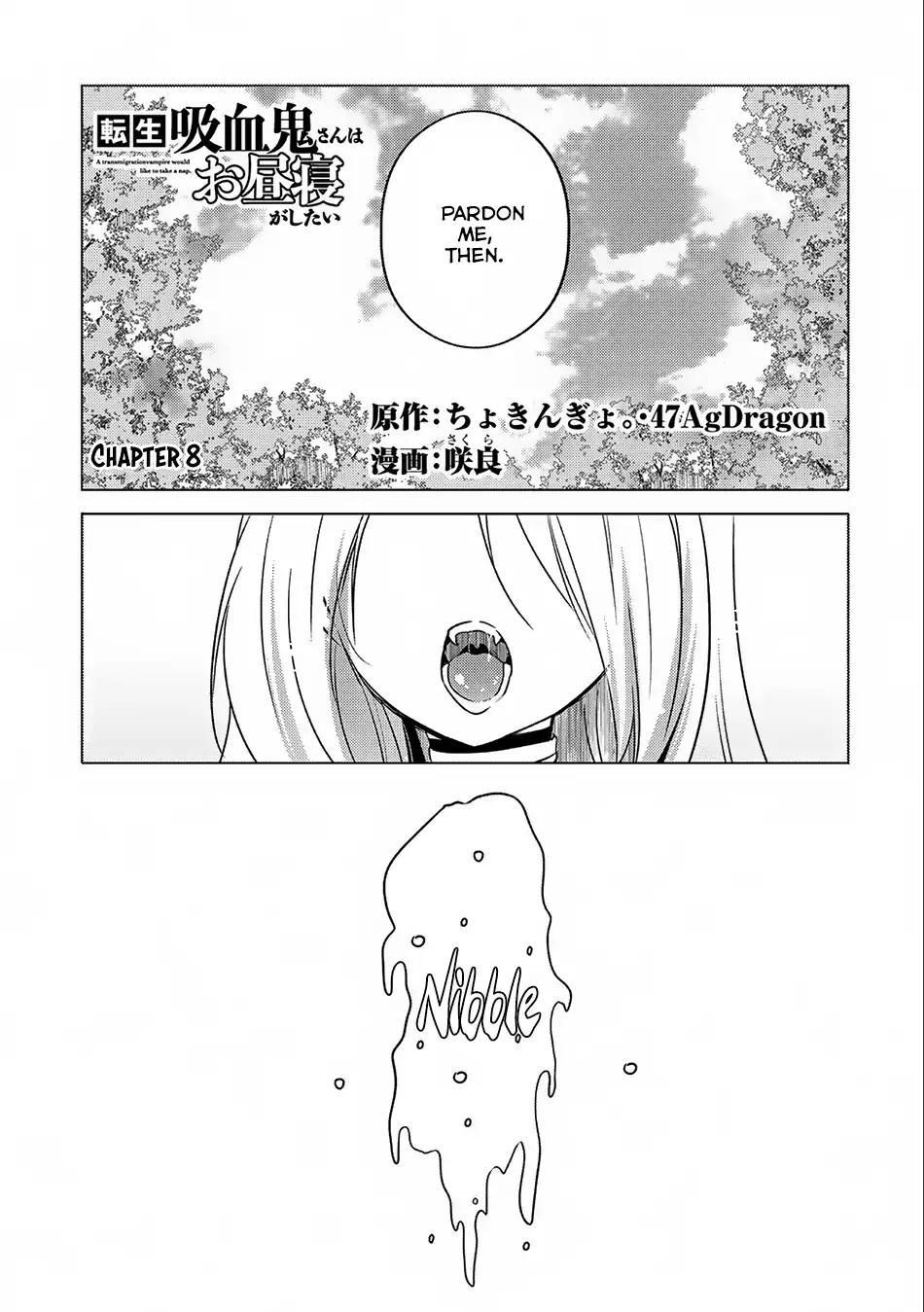 Tensei Kyuuketsuki-san wa Ohirune ga Shitai chapter 8 page 2