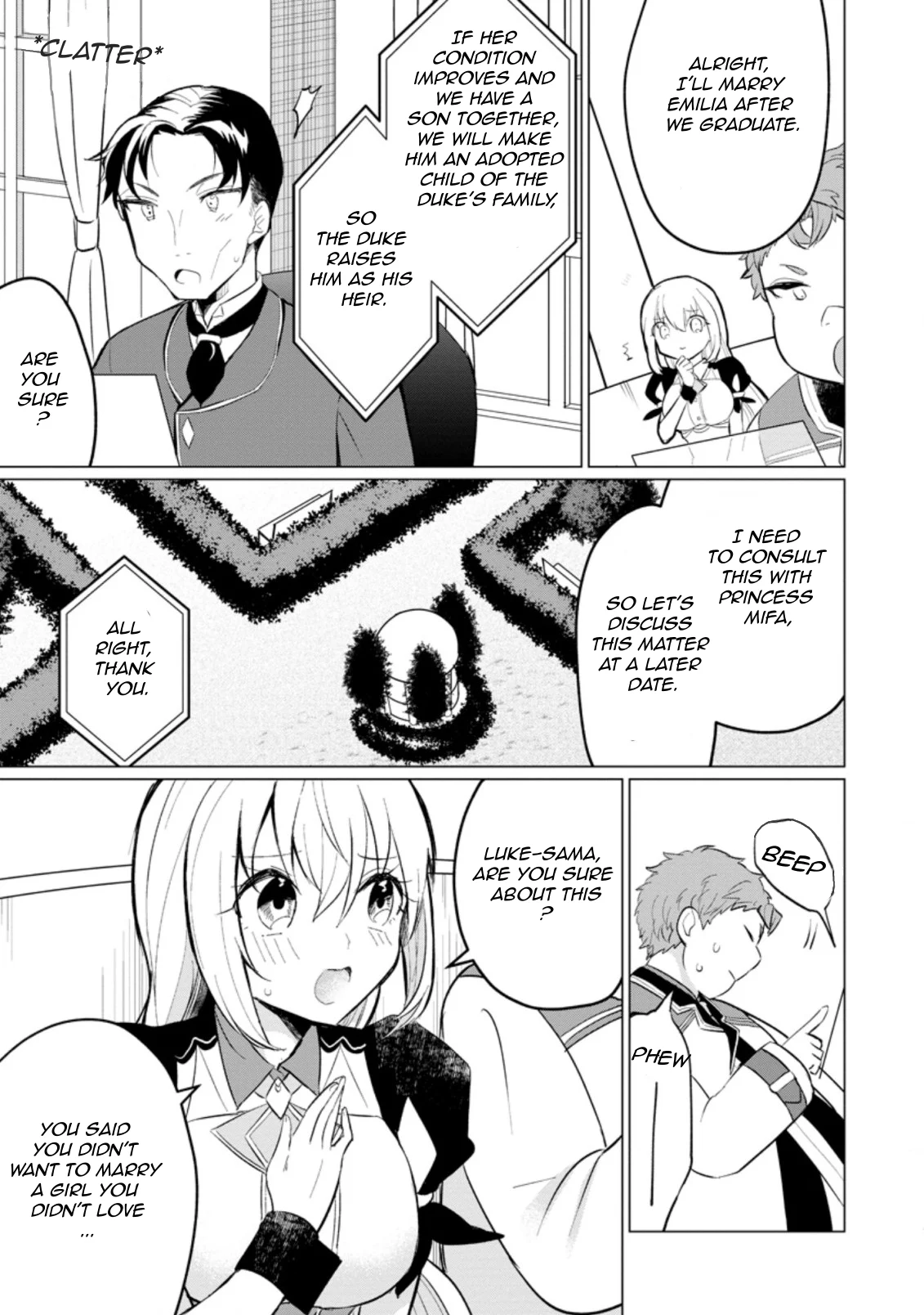 Tensei Saki ga Zannen Ouji Datta Ken: Ima wa Fukkin 1-kai mo Dekinai kedo Yasete Isekai Sukuimasu chapter 11 page 14