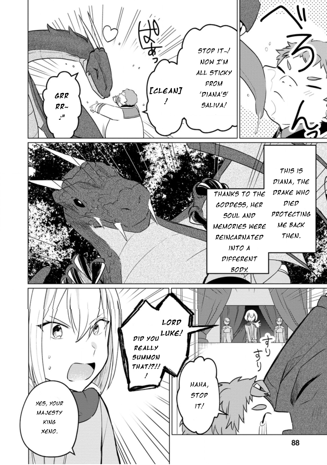 Tensei Saki ga Zannen Ouji Datta Ken: Ima wa Fukkin 1-kai mo Dekinai kedo Yasete Isekai Sukuimasu chapter 13.3 page 3