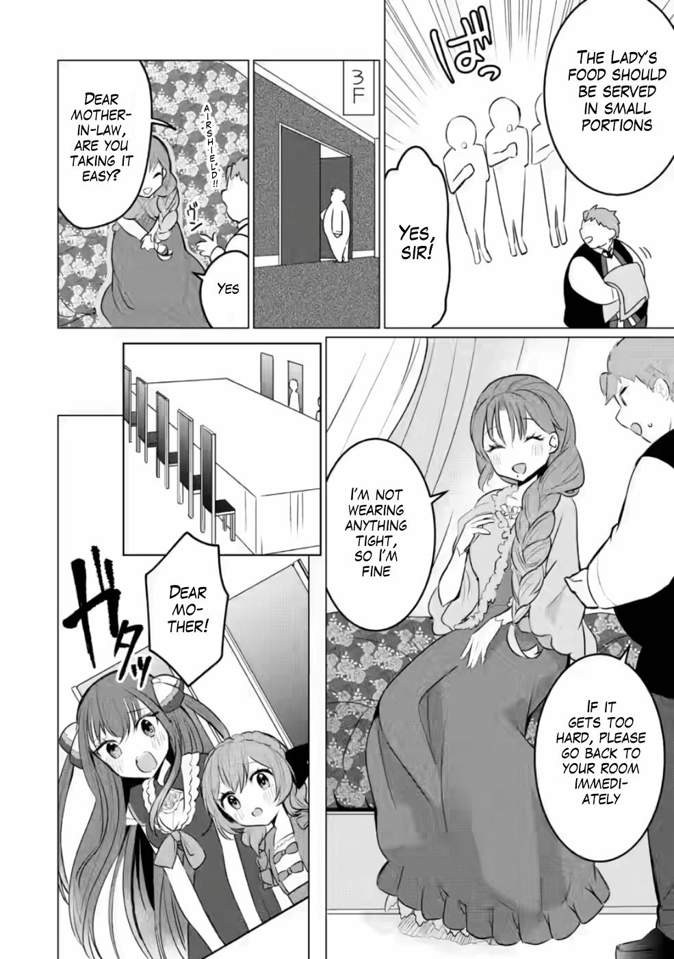 Tensei Saki ga Zannen Ouji Datta Ken: Ima wa Fukkin 1-kai mo Dekinai kedo Yasete Isekai Sukuimasu chapter 6 page 21