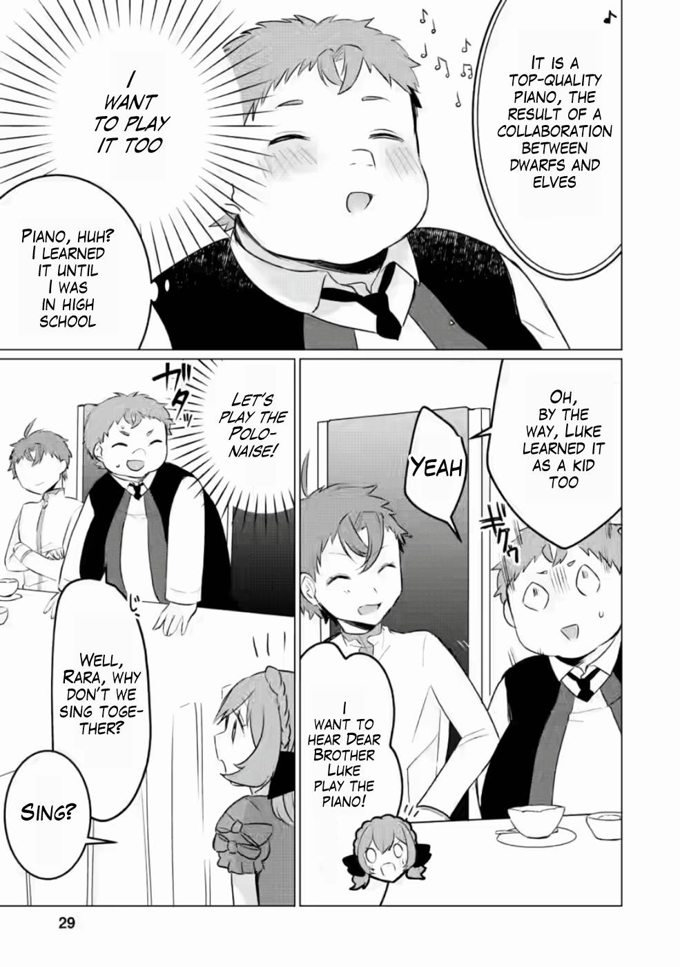 Tensei Saki ga Zannen Ouji Datta Ken: Ima wa Fukkin 1-kai mo Dekinai kedo Yasete Isekai Sukuimasu chapter 6 page 28