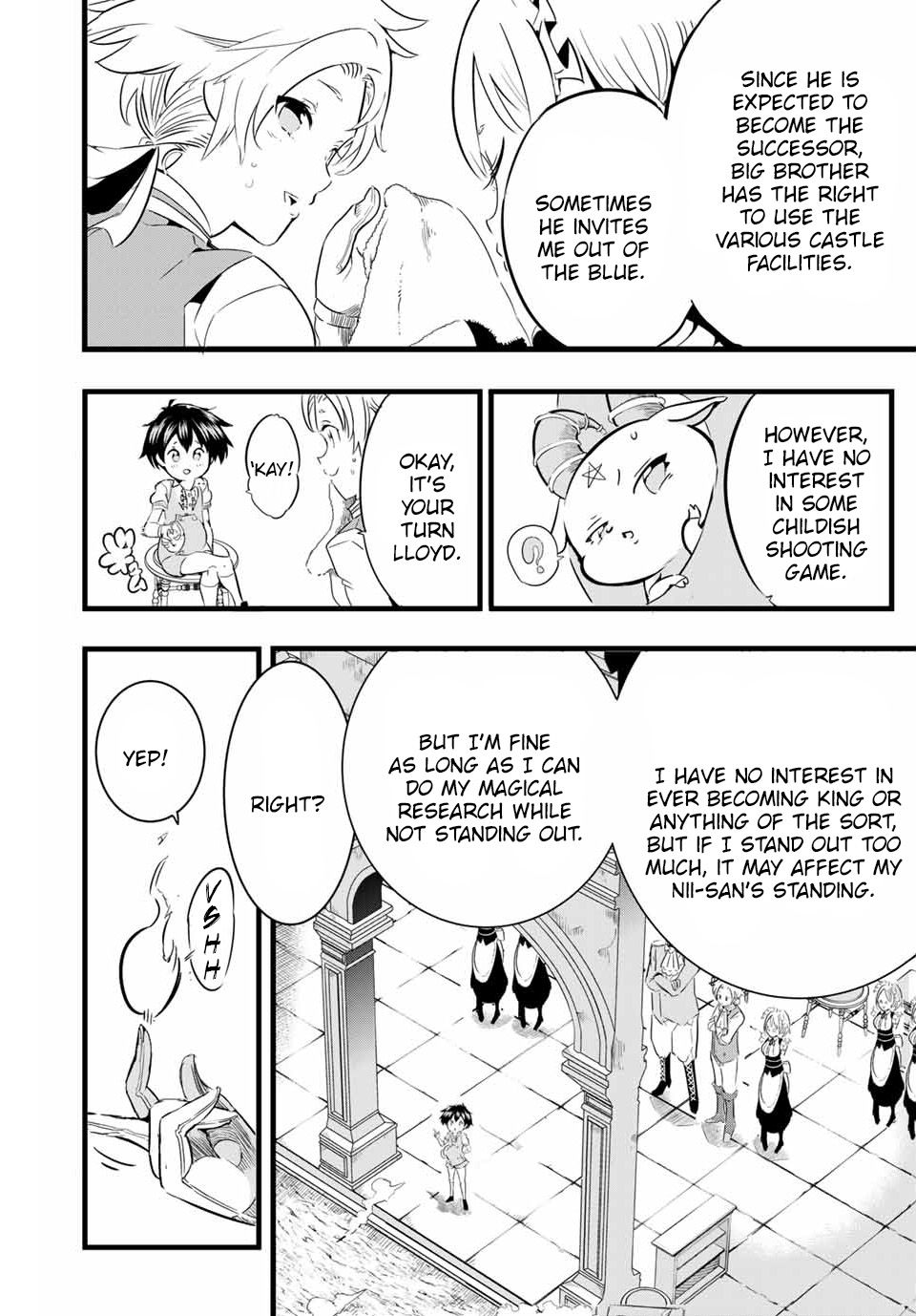 Tensei Shitara dai Nana Ouji dattanode, Kimamani Majutsu o Kiwamemasu chapter 2 page 13