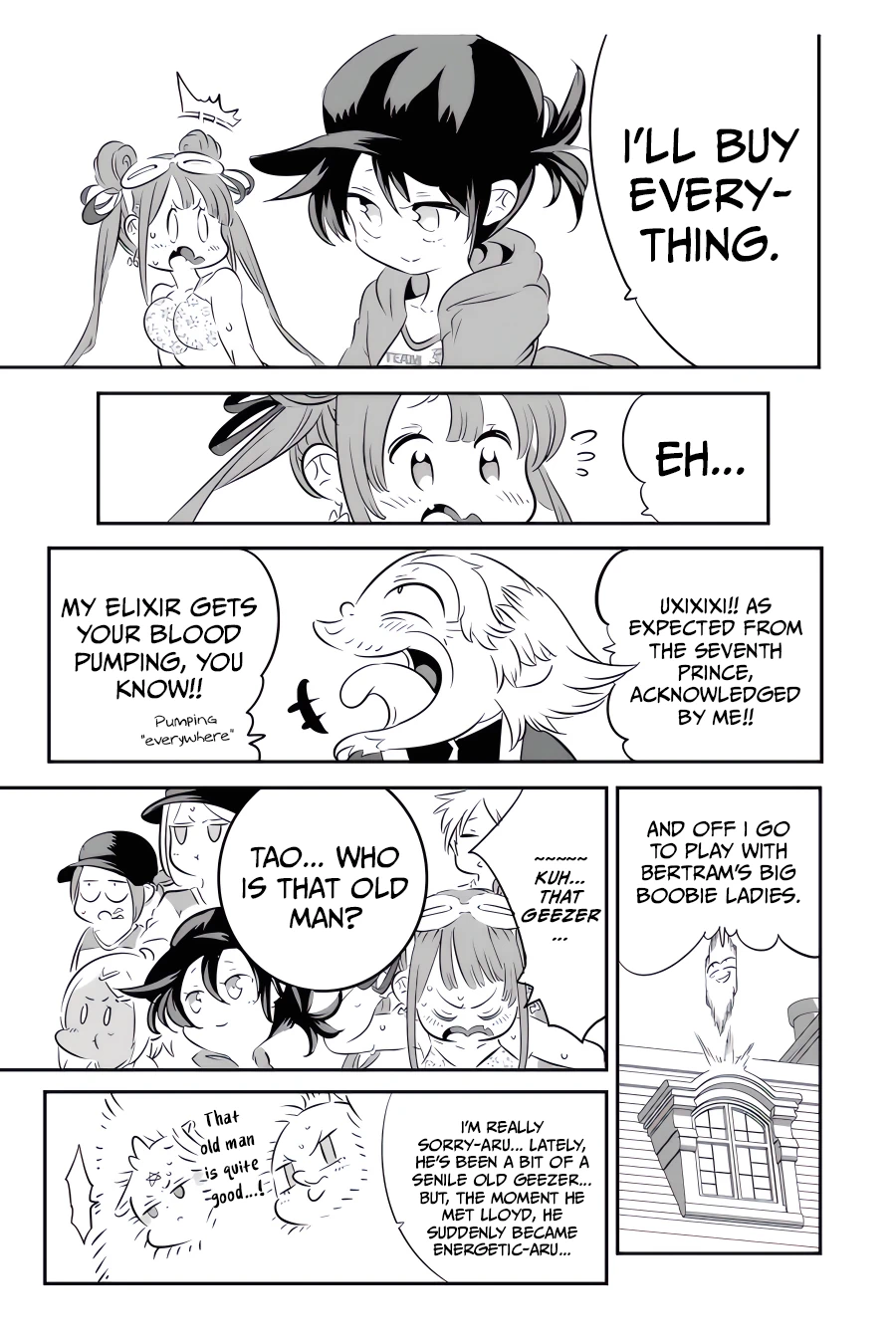 Tensei Shitara Dainana-ouji Dattanode, Kimama ni Majutsu wo Kiwamemasu chapter 106 page 8