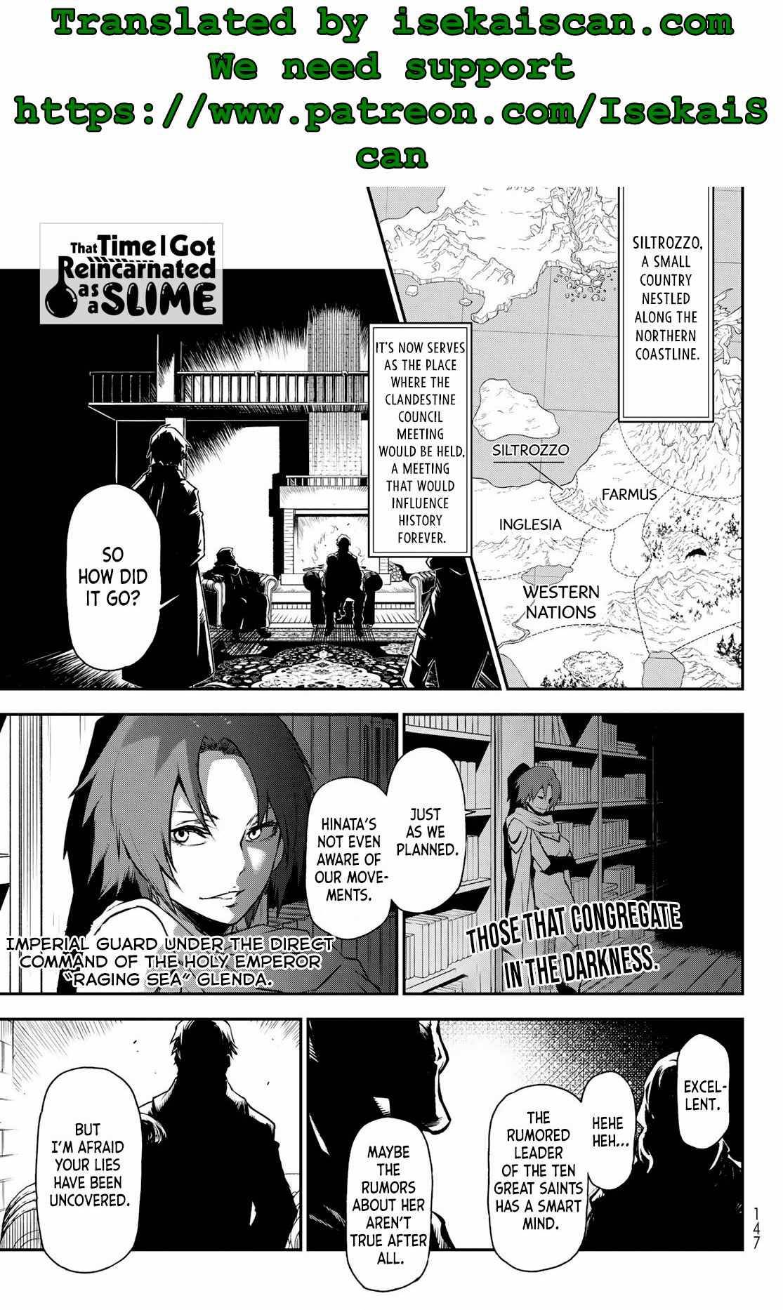 Tensei Shitara Slime Datta Ken chapter 92 page 1